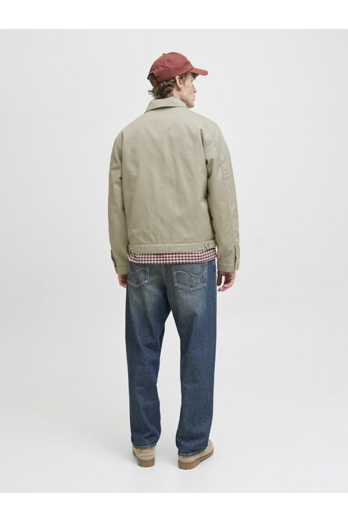 کاپشن مردانه راسته آستین بلند | جک اند جونز Jack & Jones 12288227 - تصویر 4