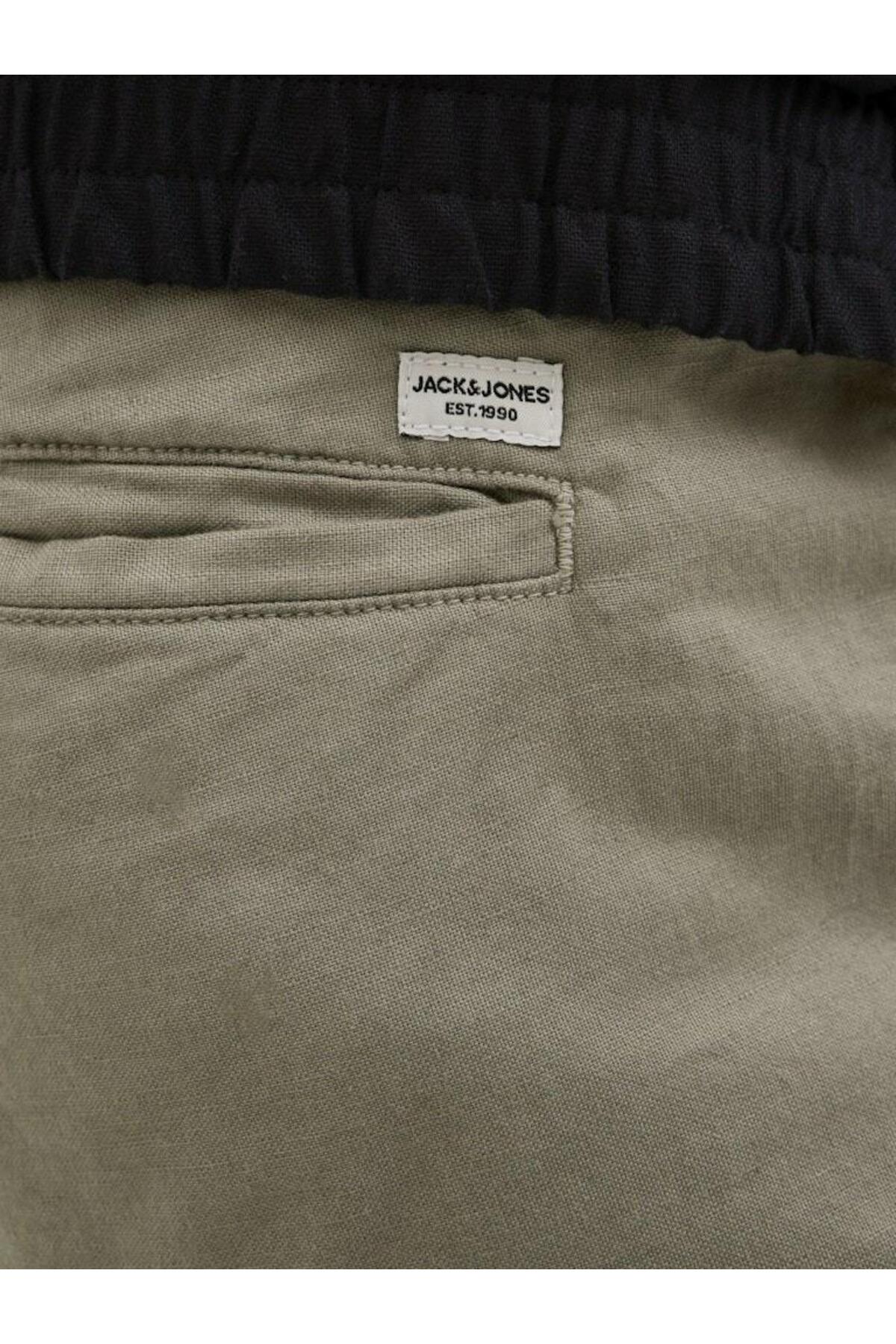 شلوار مردانه راسته فاق نرمال | جک اند جونز Jack & Jones 12274977 - تصویر 4
