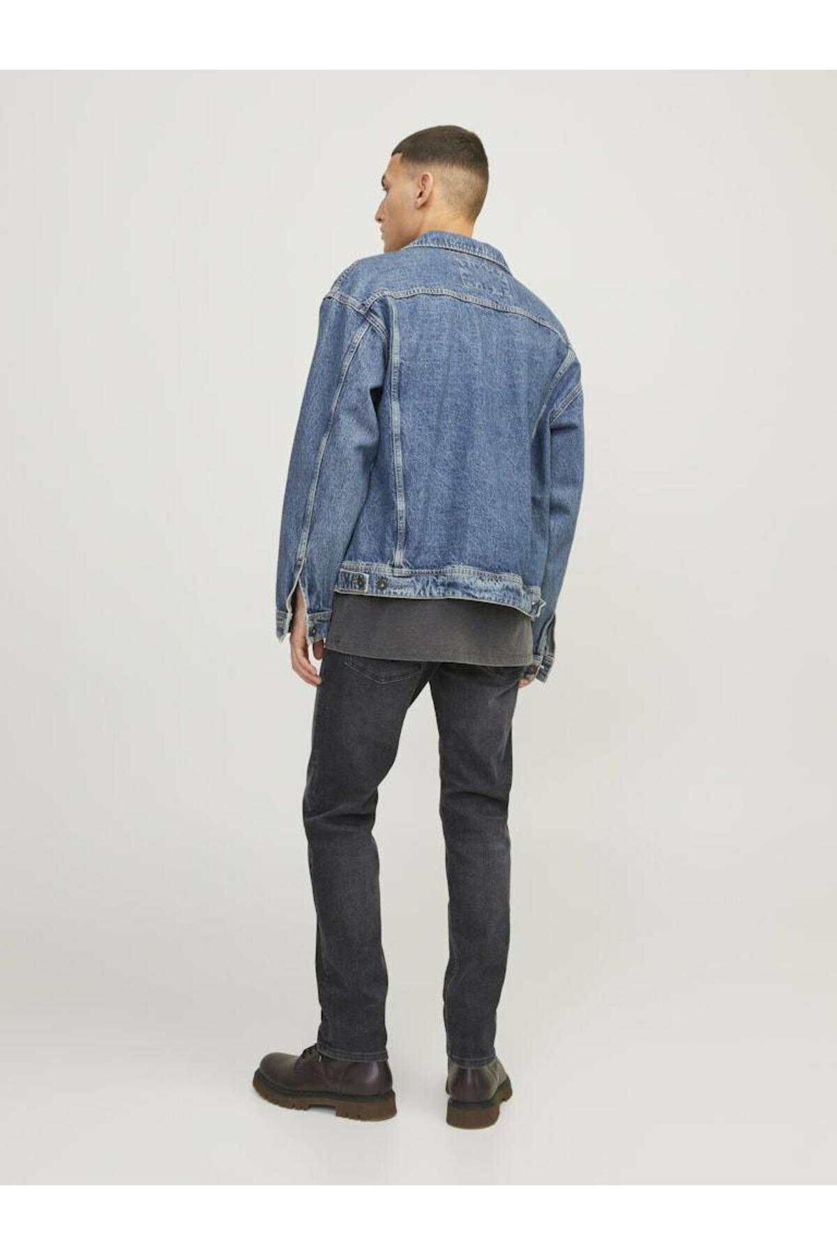 شلوار مردانه راسته فاق نرمال | جک اند جونز Jack & Jones 12246915 - تصویر 4