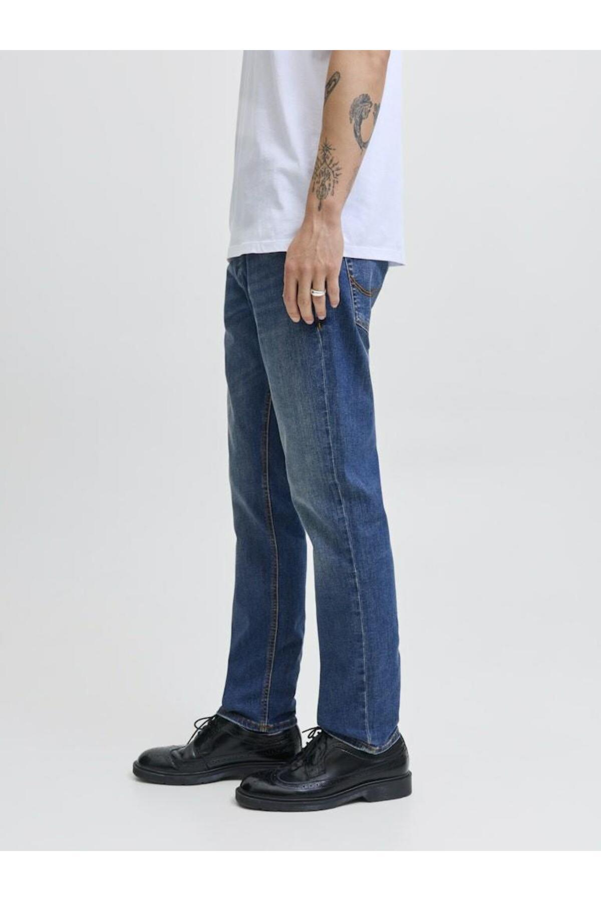 شلوار جین مردانه راسته فاق نرمال | جک اند جونز Jack & Jones 12290748 - تصویر 6