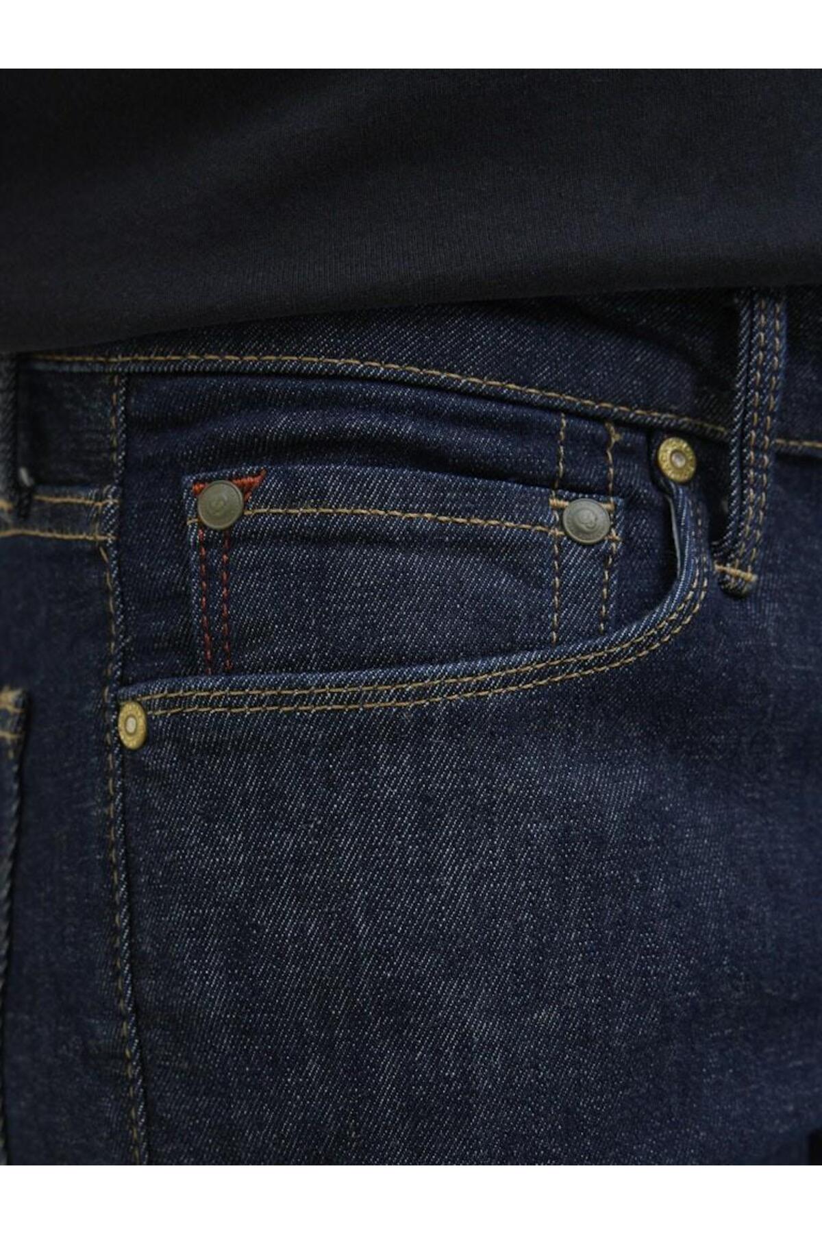 شلوار جین مردانه راسته فاق نرمال | جک اند جونز Jack & Jones 12261862 - تصویر 6