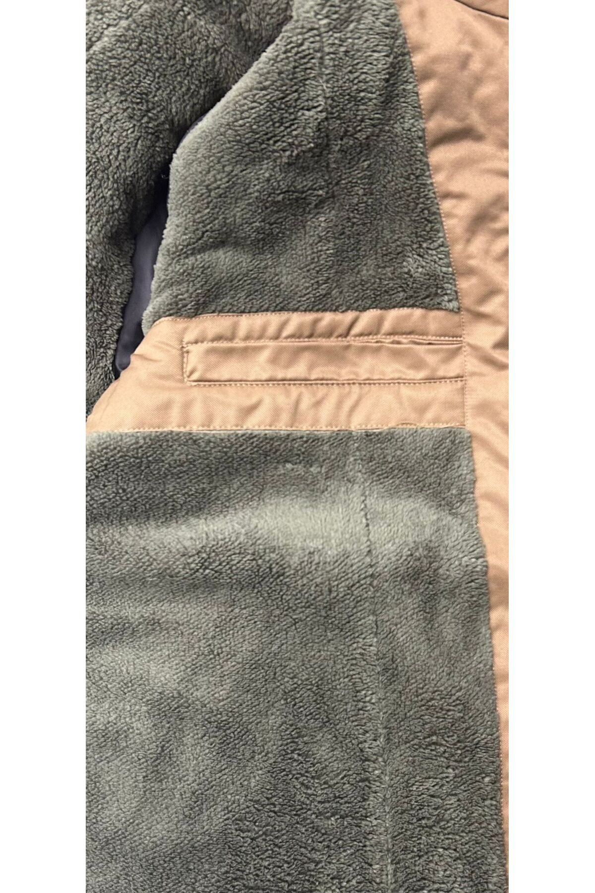 ATLIHAN Erkek Büyük Beden Gabardin Mont K17 görsel 2