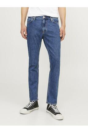 Jack & Jones Jjıclark Jjevan Am 495 Mavi Erkek Jean Pantolon 12253073