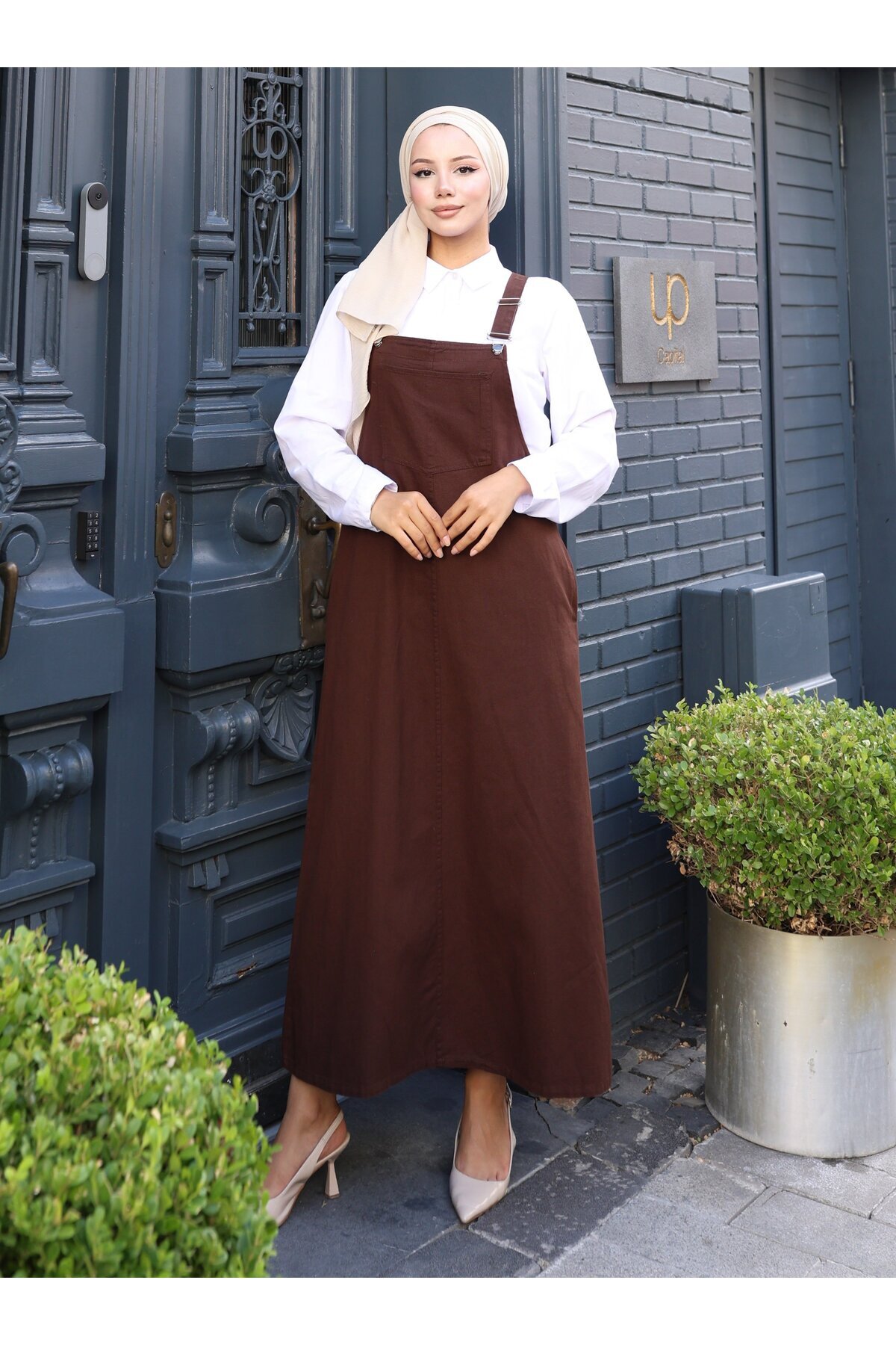 VAV GABARDİN TULUM - Kahverengi -