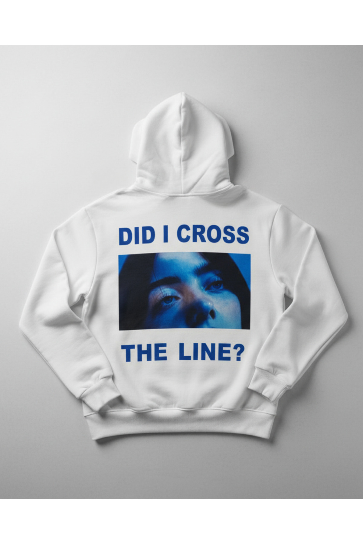Touz Moda  Billie Eilish Streetwear Baskılı Unisex Oversize Kapüşonlu Sweatshirt Hoodie - Görsel 2