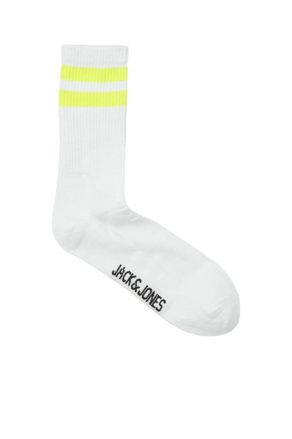جوراب تنیس مردانه جاسلی مدل STRIPES TENNIS SOCK - JJ12250739 جک اند جونز جوراب ورزشی Jack & Jones