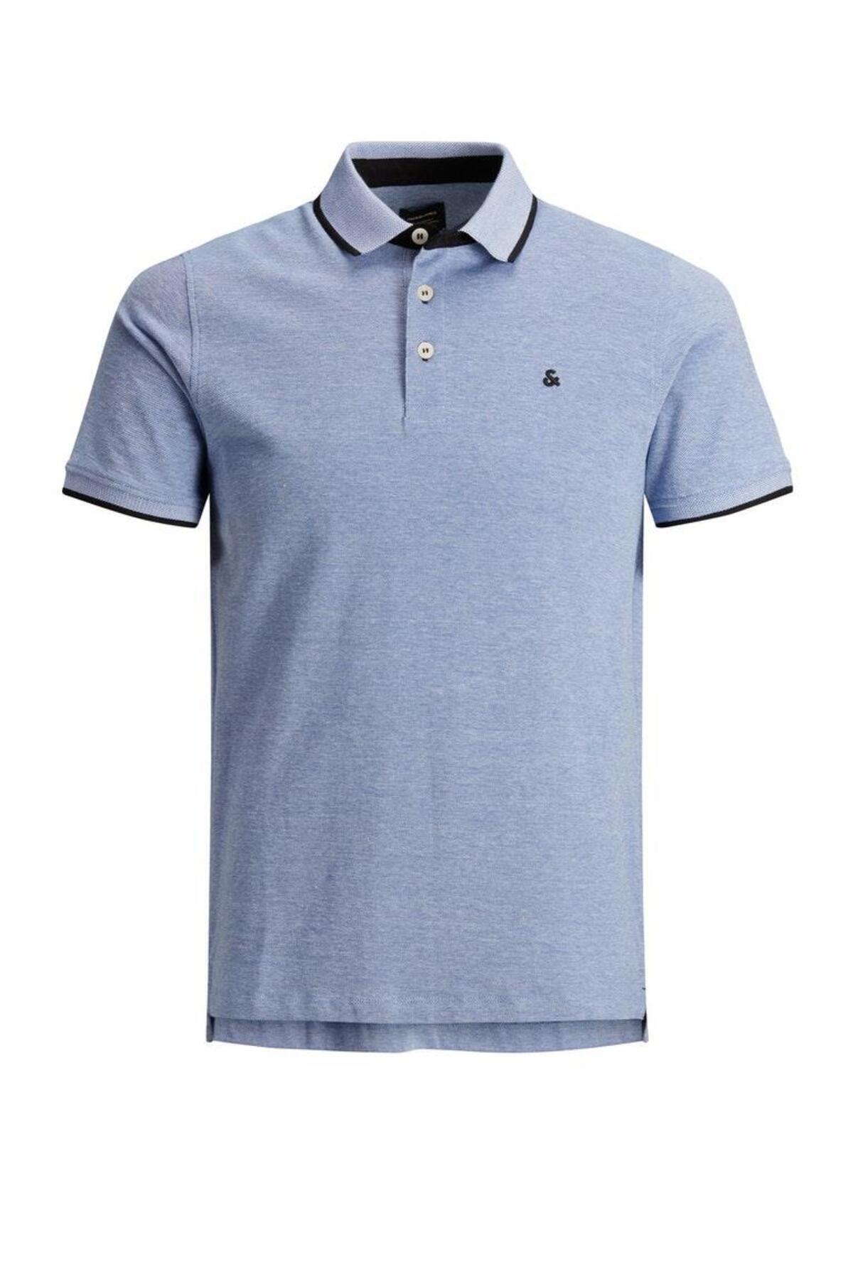 تیشرت یقه پلو مردانه راسته آستین کوتاه | جک اند جونز Jack & Jones 12136668 - تصویر 5