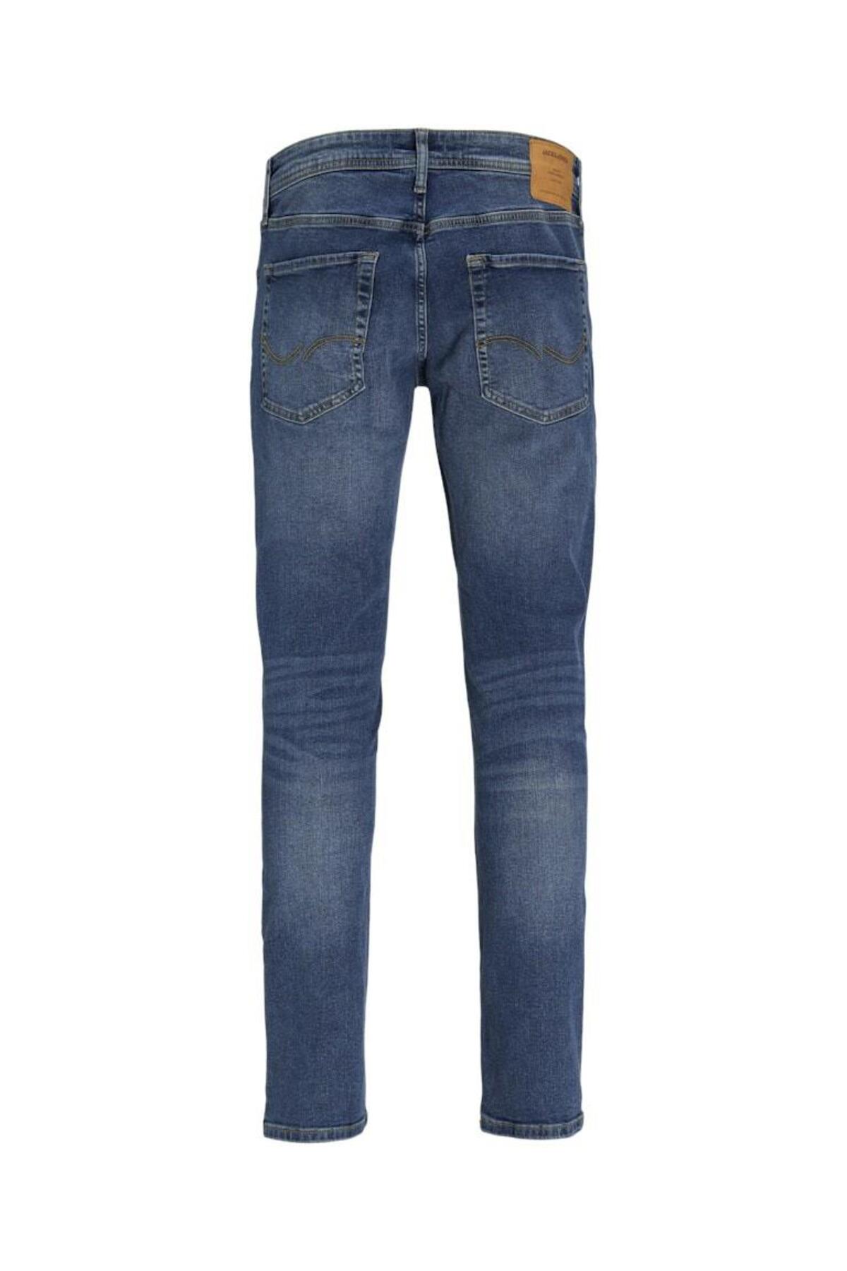 شلوار جین مردانه راسته فاق نرمال | جک اند جونز Jack & Jones 12184473 - تصویر 6