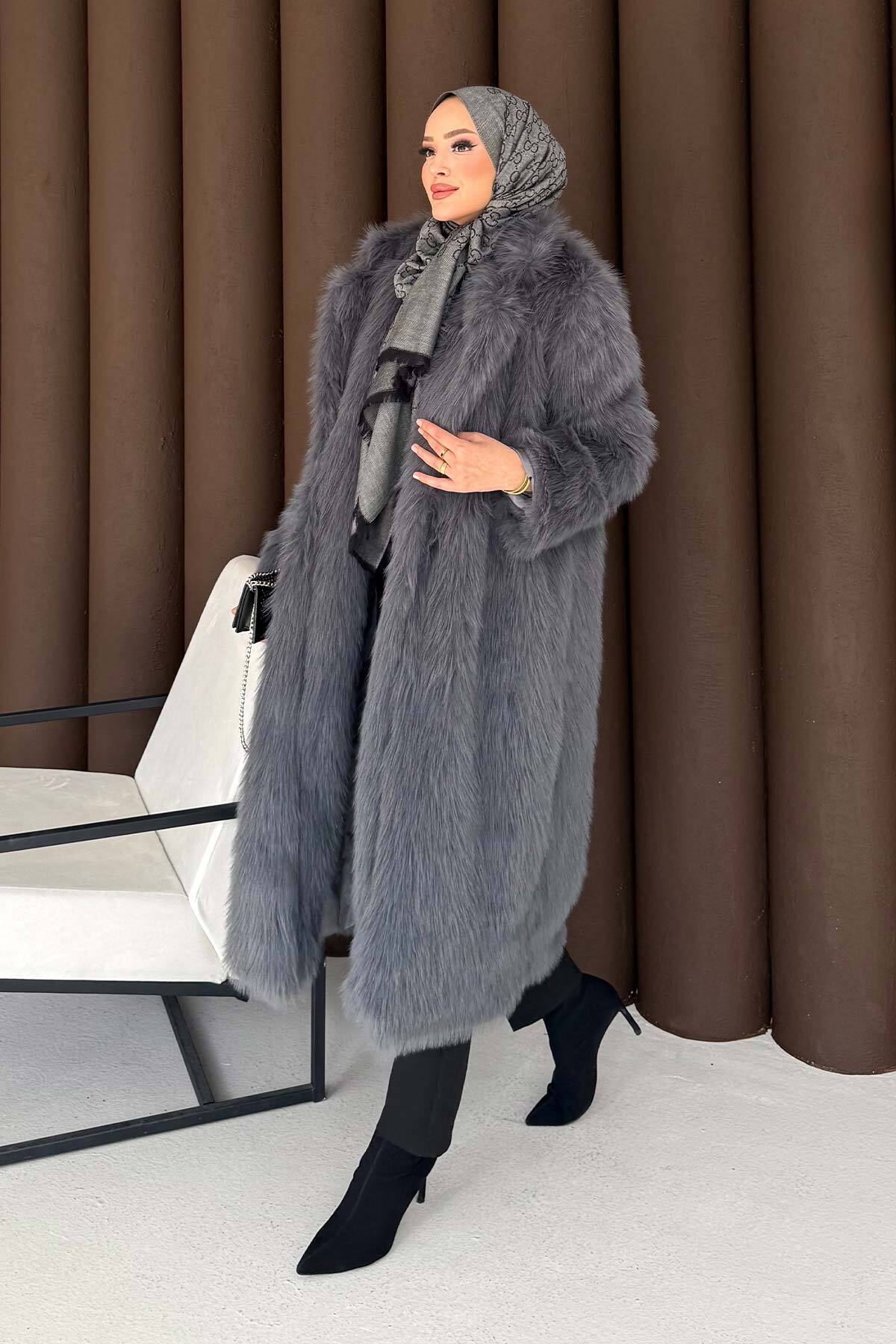 Melike Tatar Uzun Suni Kürk 32-3704