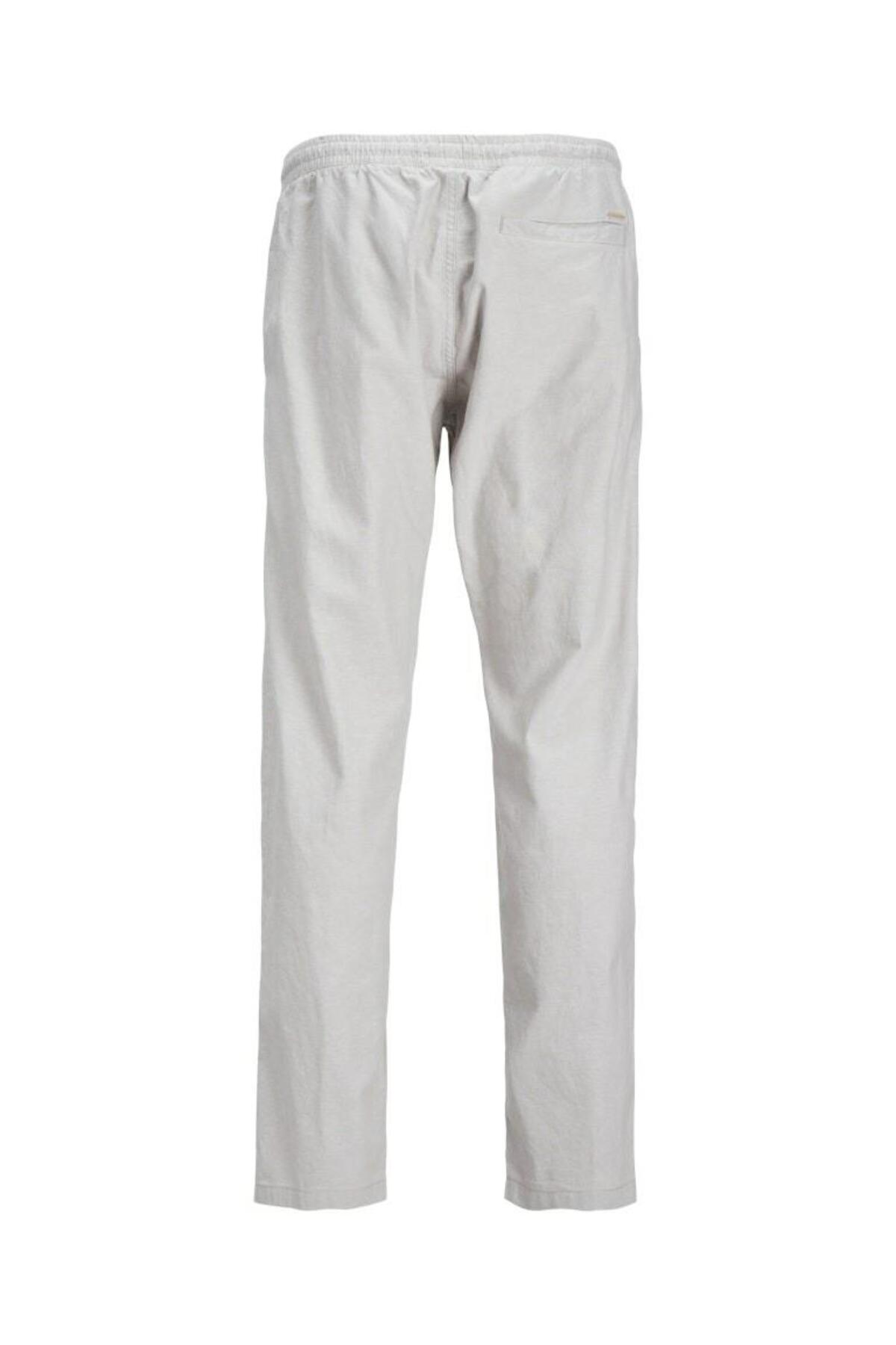 شلوار مردانه راسته فاق نرمال | جک اند جونز Jack & Jones 12248606-Crockery - تصویر 2