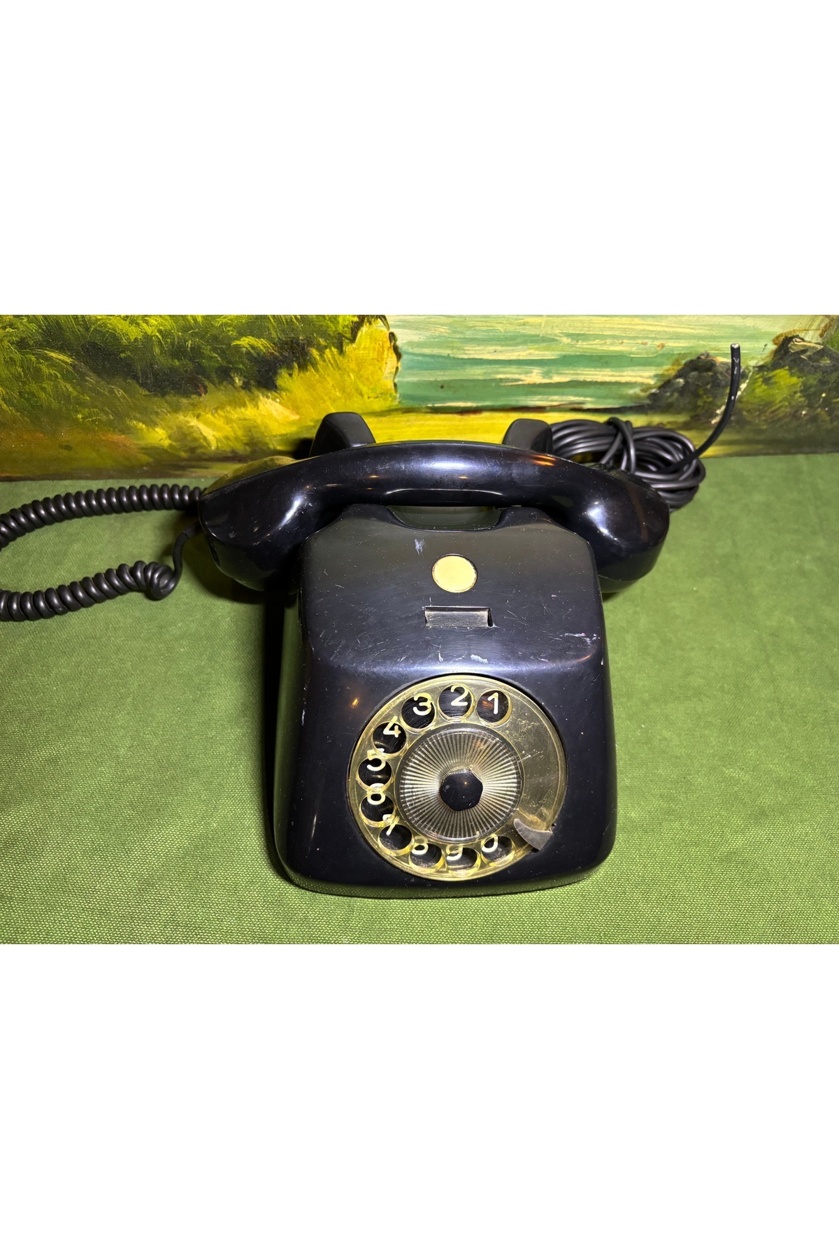 tayfuntufan antika koleksiyon 1960 lar avrupa antika çevirmeli telefon