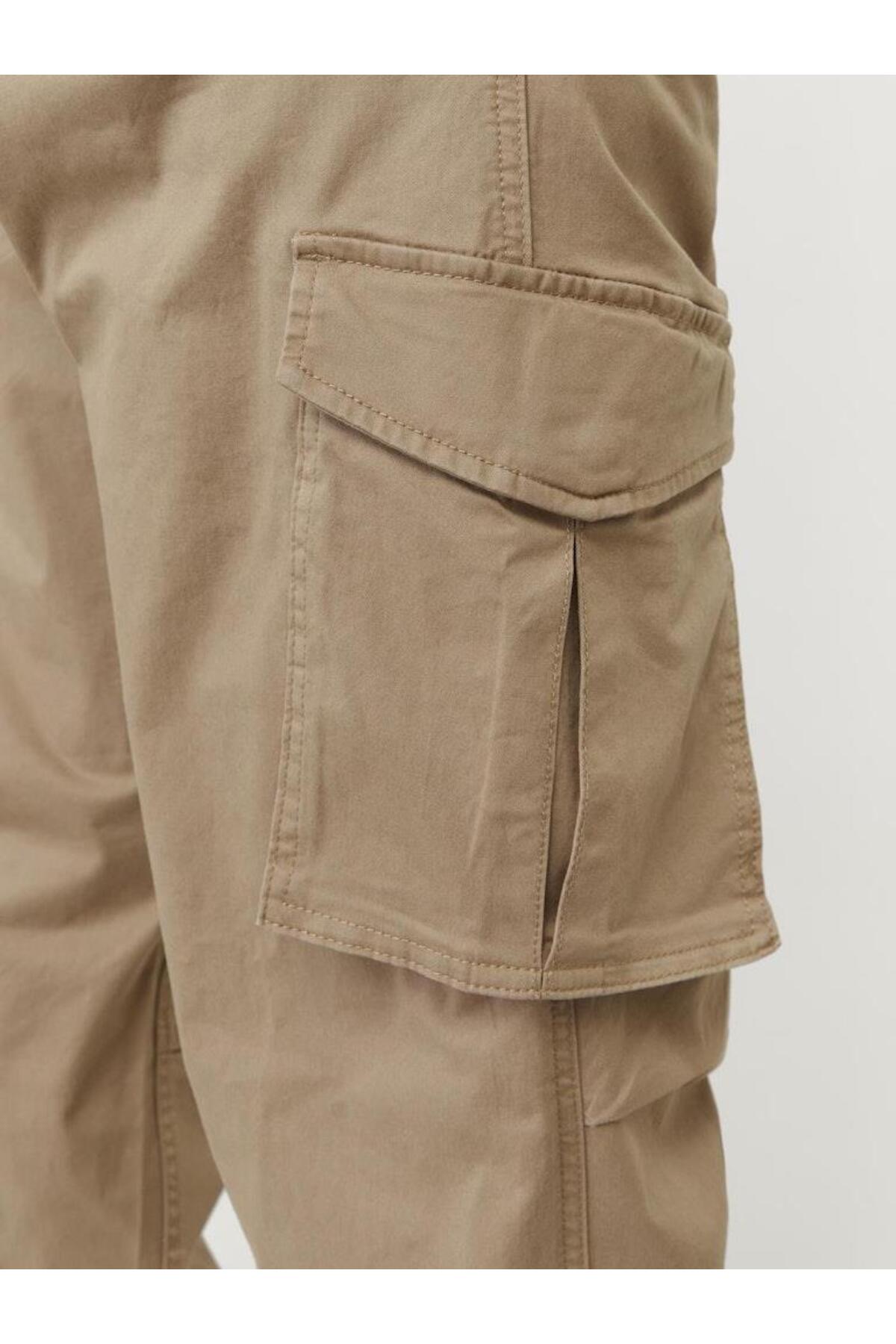 شلوار مردانه راسته فاق نرمال | جک اند جونز Jack & Jones TYCF5D70FC954DD304 - تصویر 7