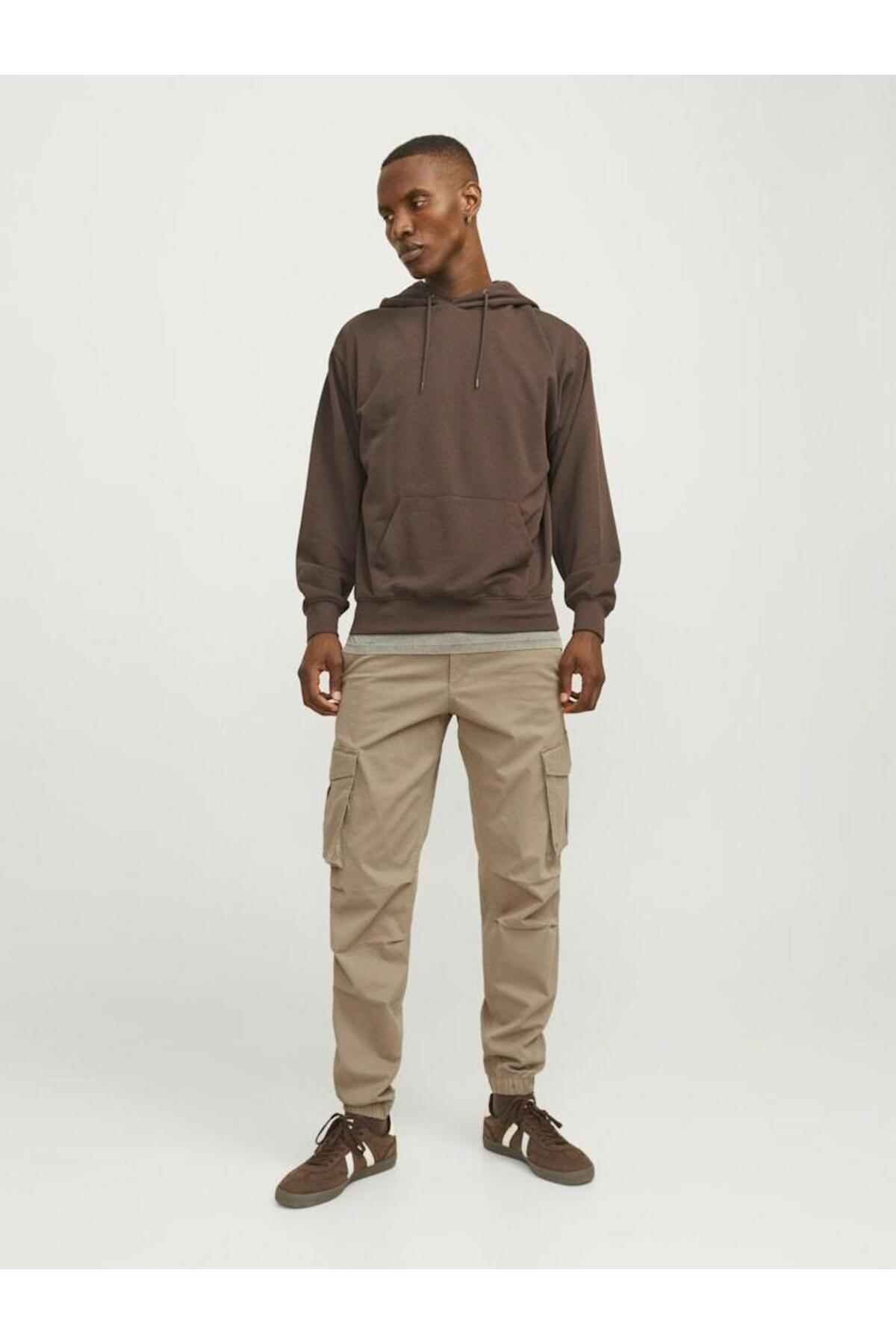 شلوار مردانه راسته فاق نرمال | جک اند جونز Jack & Jones TYCF5D70FC954DD304 - تصویر 6