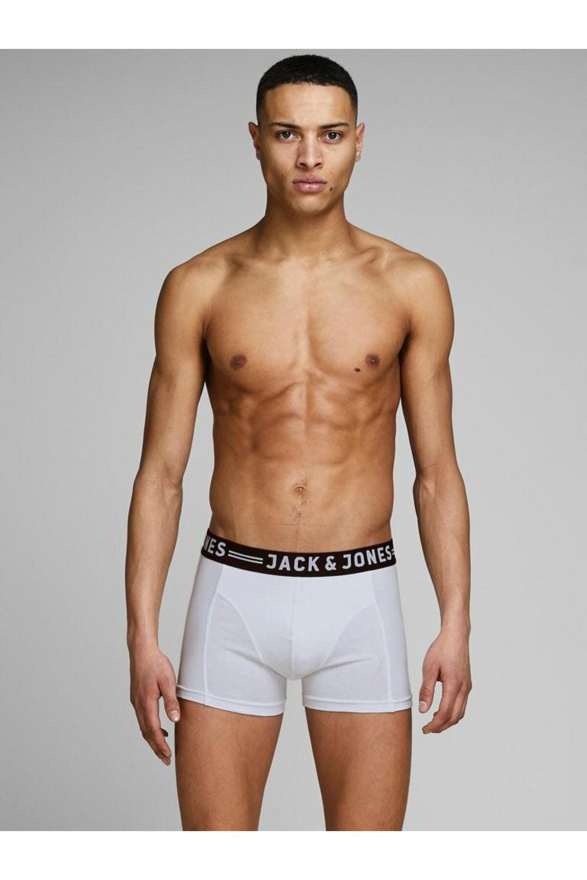 باکسر مردانه راسته فاق نرمال | جک اند جونز Jack & Jones 12081832 - تصویر 2