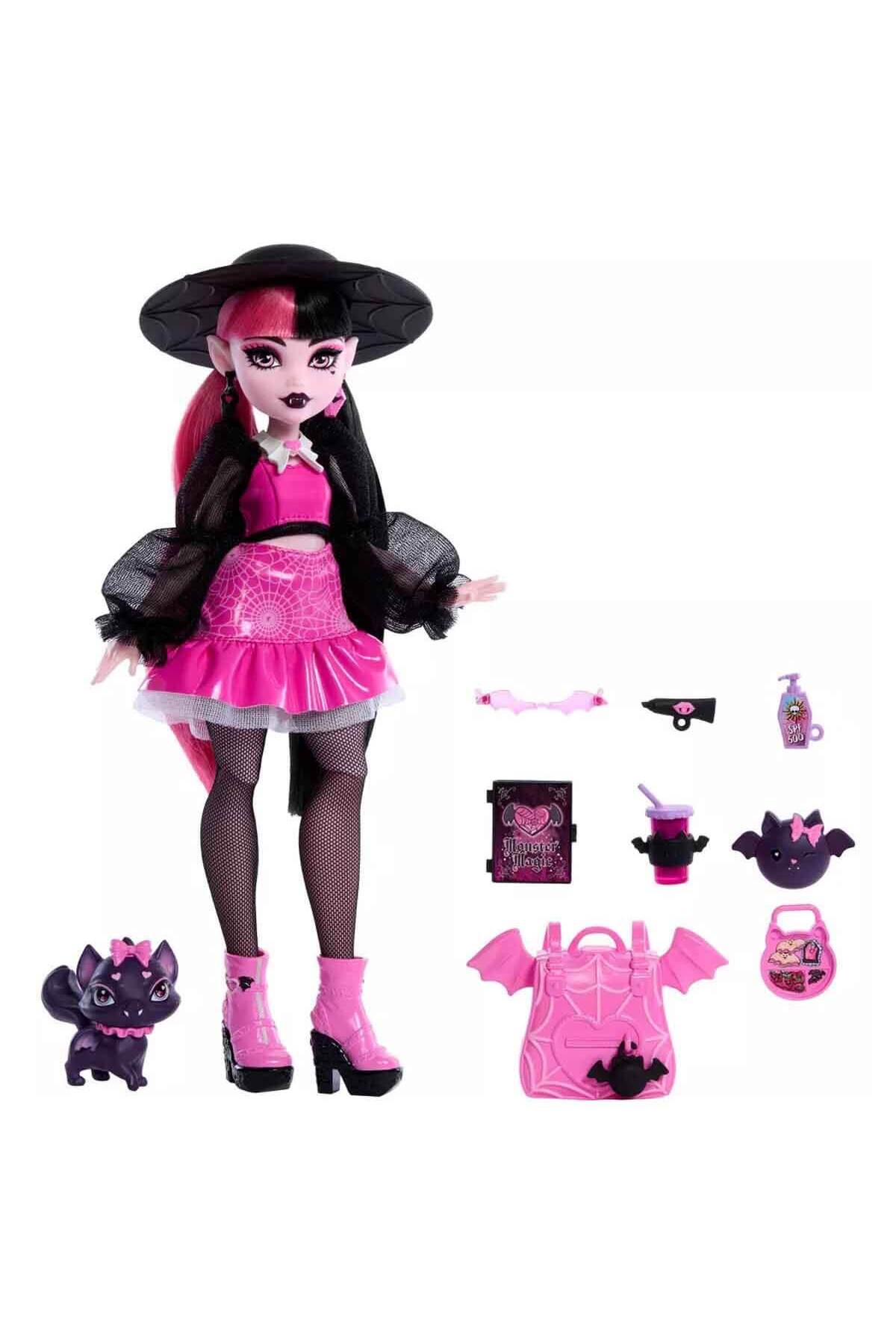 MONSTER HIGH Ana Karakter Bebekler HRP64 - Draculaura fotoğrafı 3 (önizleme)