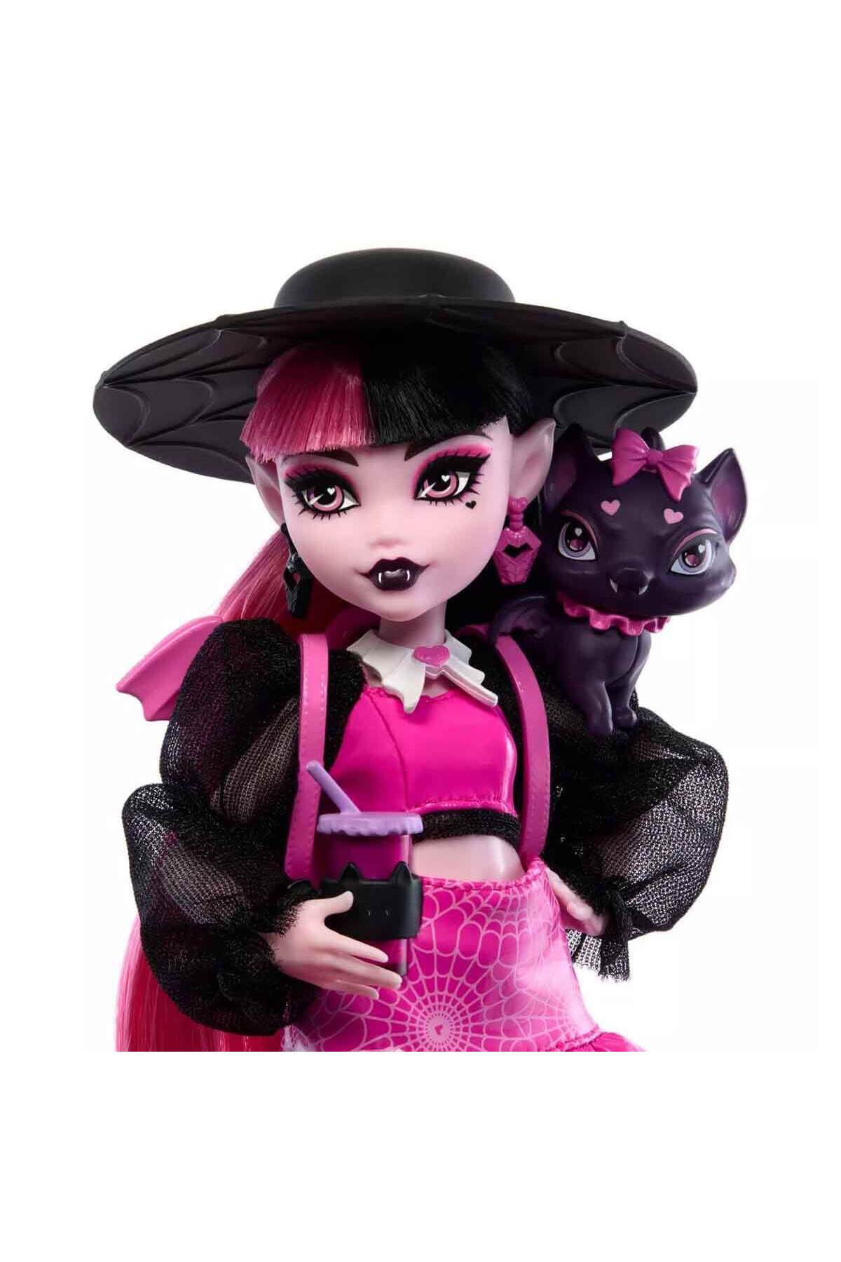 MONSTER HIGH Ana Karakter Bebekler HRP64 - Draculaura fotoğrafı 2 (önizleme)