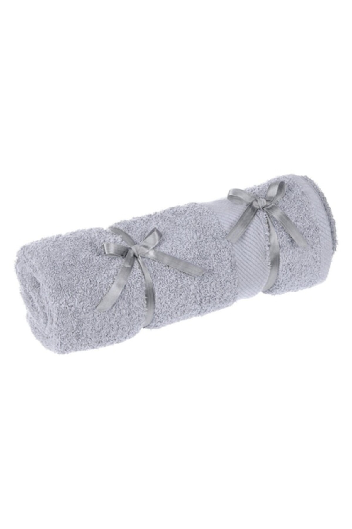 SHOPIENS Prosop De Baie Din Bumbac, Gri, 150x100 Cm - One Size