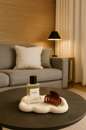 Lili 777 Dalga Formlu Minimalist Dekoratif Tabak