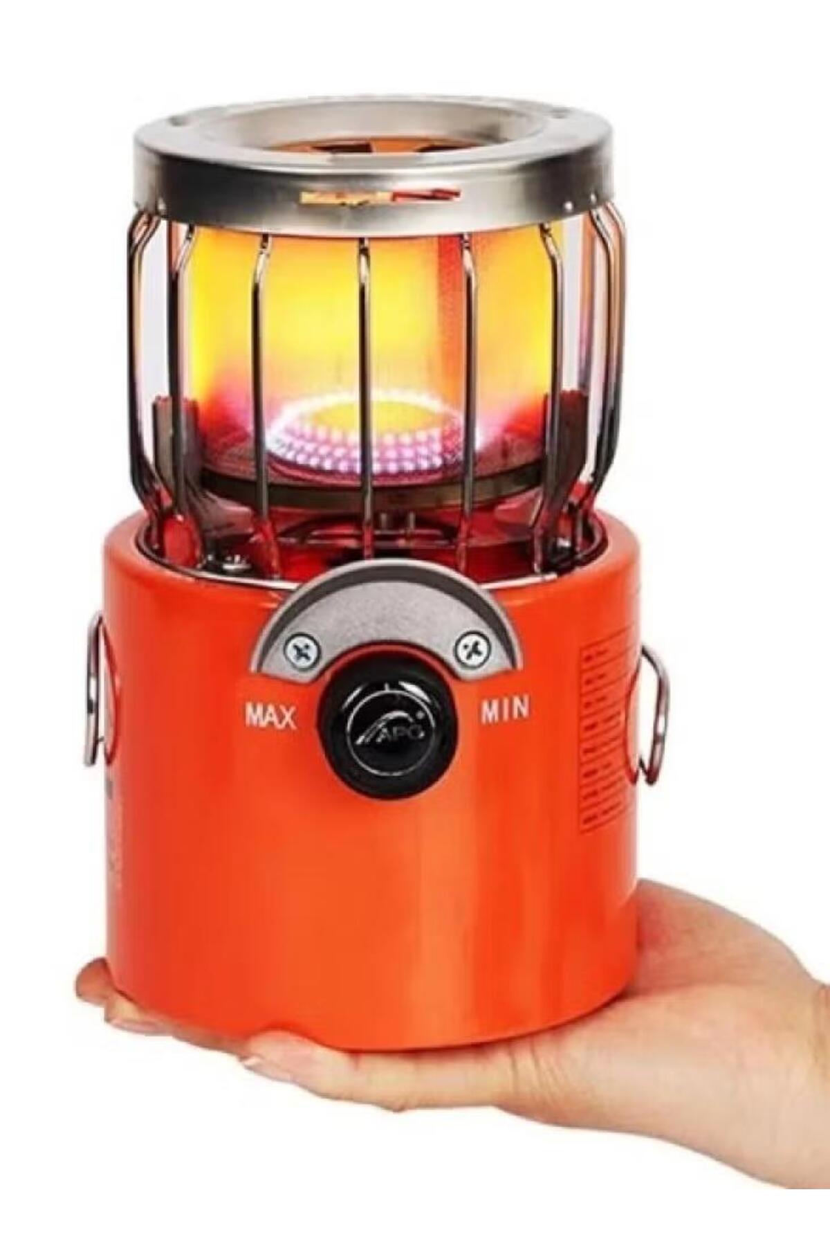 دفاية رحلات غاز 2 في 1 حجم صغير - للتدفئة واللطهي