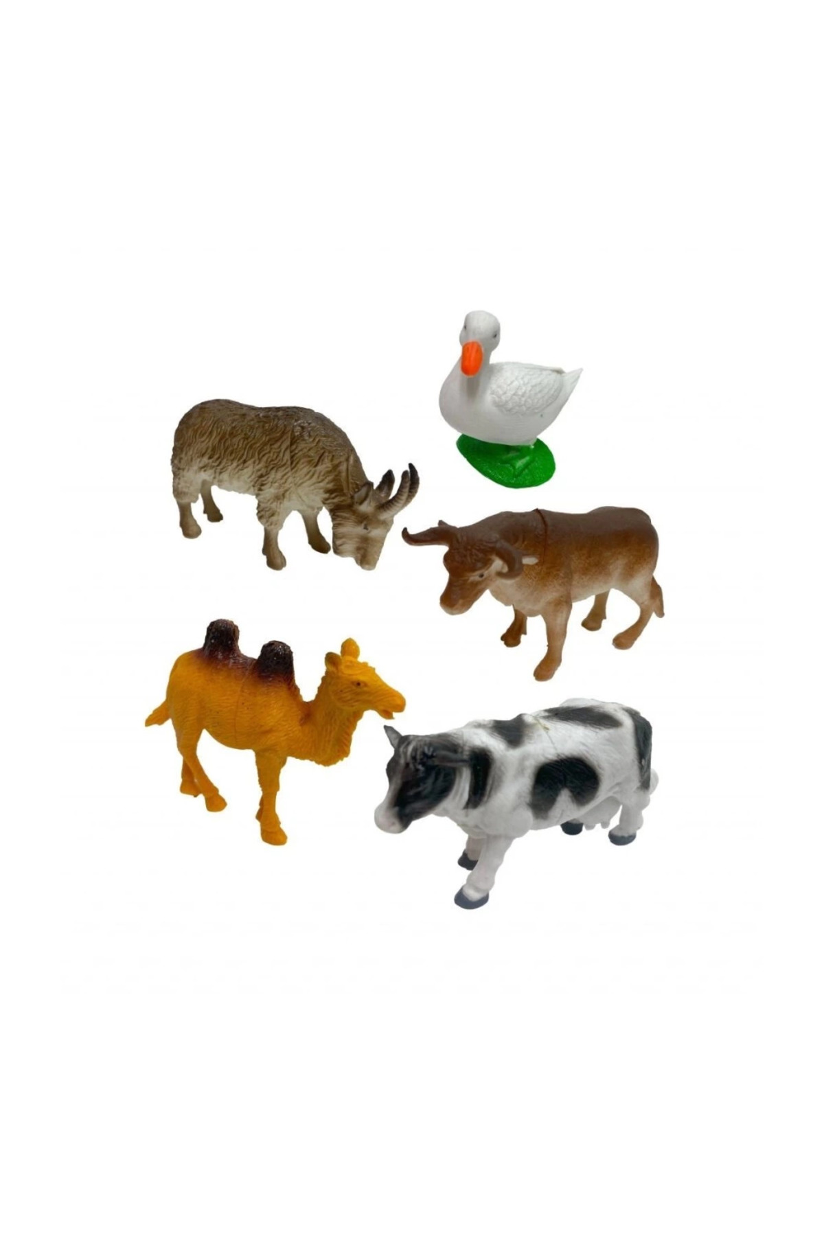 BFS 828-45 مجموعه حیوانات مزرعه PVC ۷۲ تایی