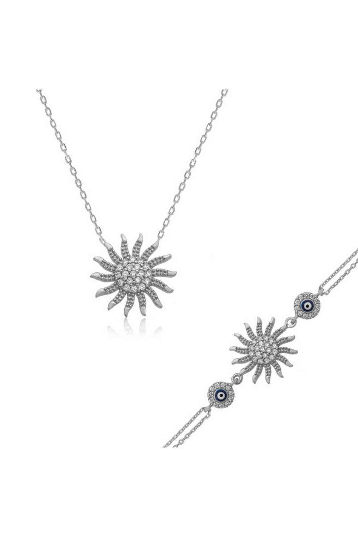 Lokiboo 925 Ayar Gümüş Güneş Set