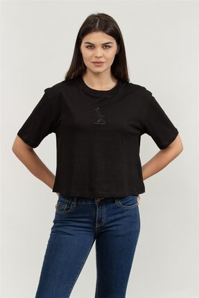 Armani Exchange Kadın Bisiklet Yaka T-Shirt