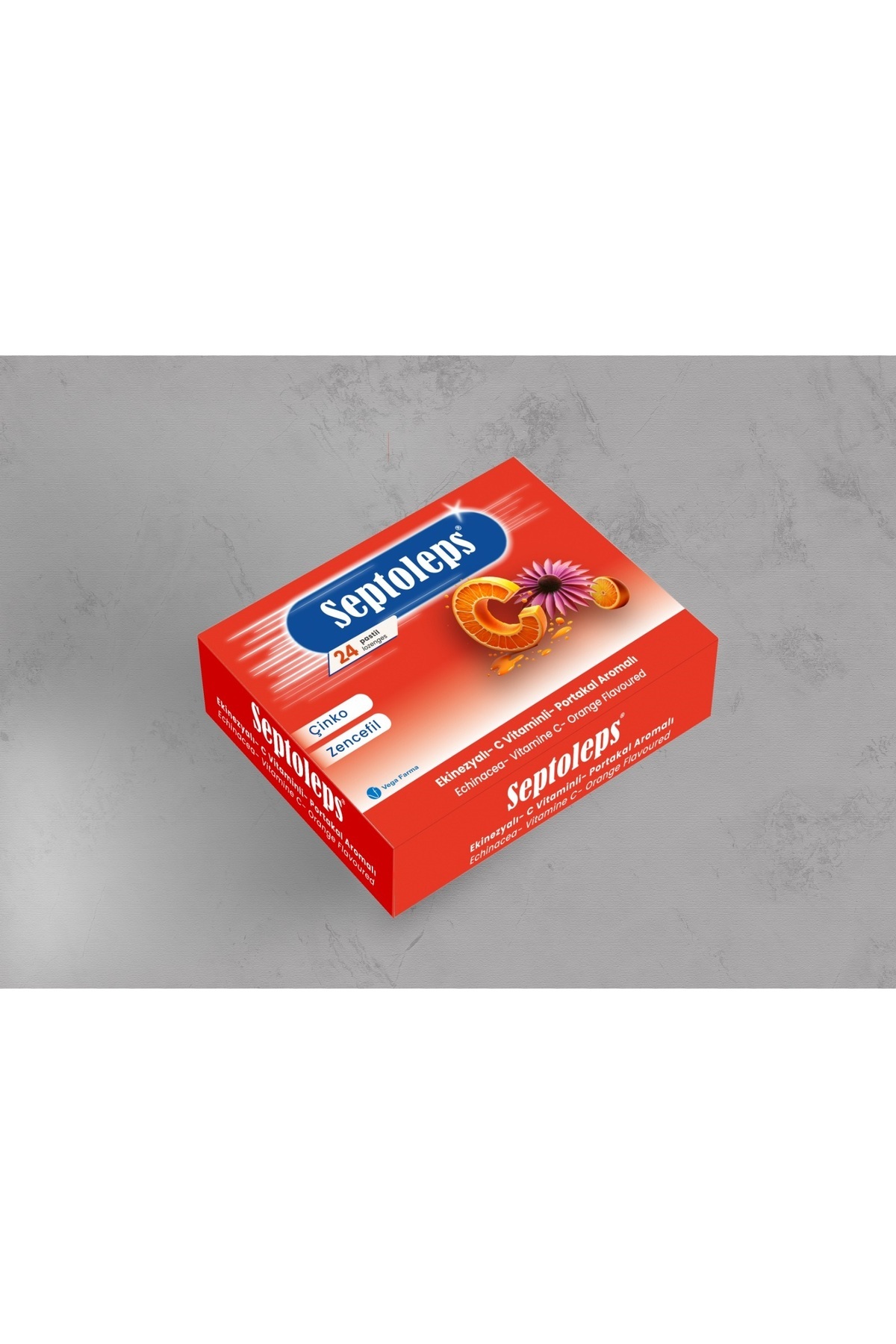 ARELMED SEPTOLEPS pastil çinko zencefil