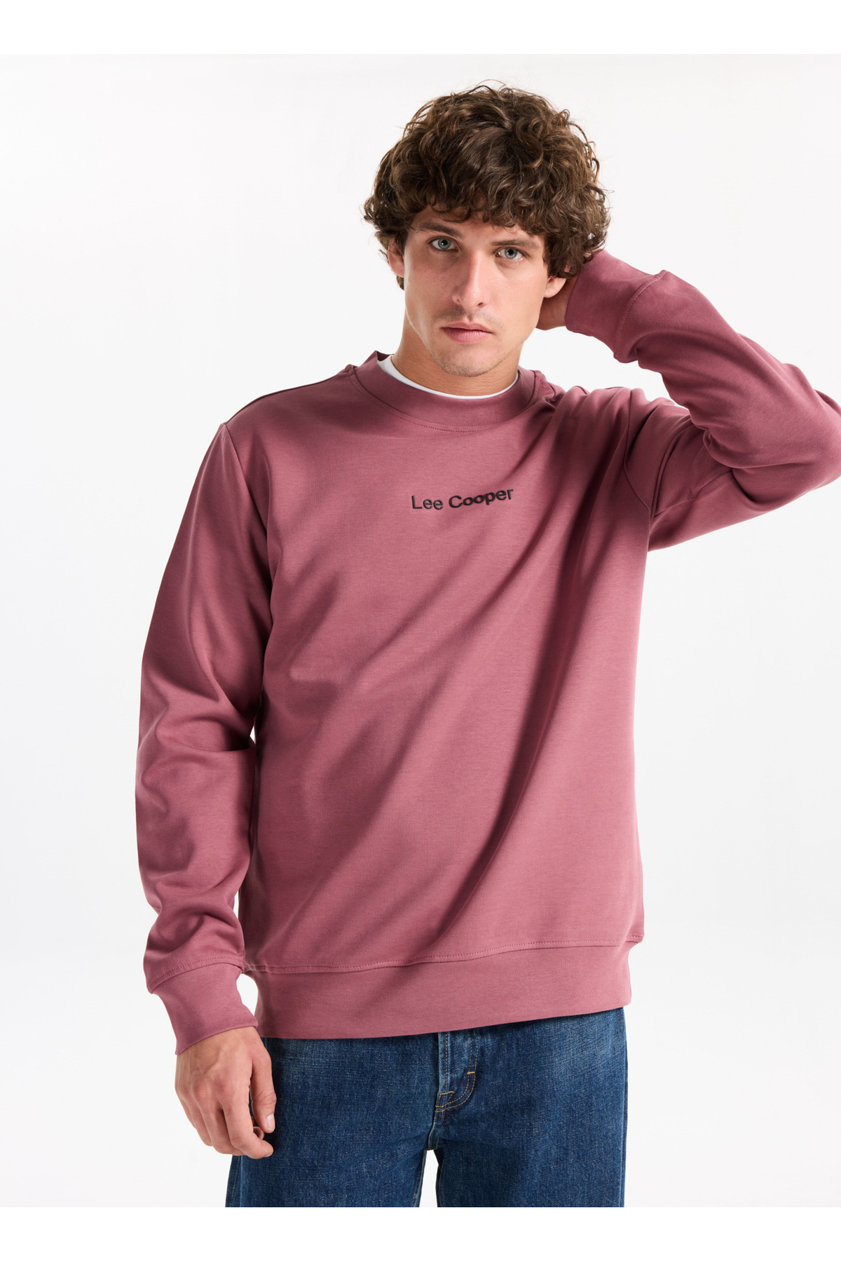 سویشرت مردانه راسته آستین بلند | لی کوپر Lee Cooper 5003310842 - تصویر 3
