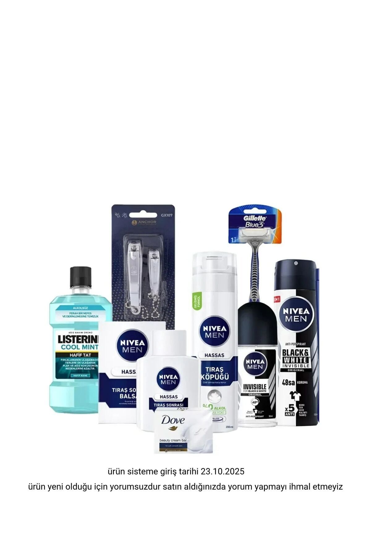 NIVEA Sandıksız Damat Bohçası Erkek Bakım Seti Erkek Bakım Seti x2022023