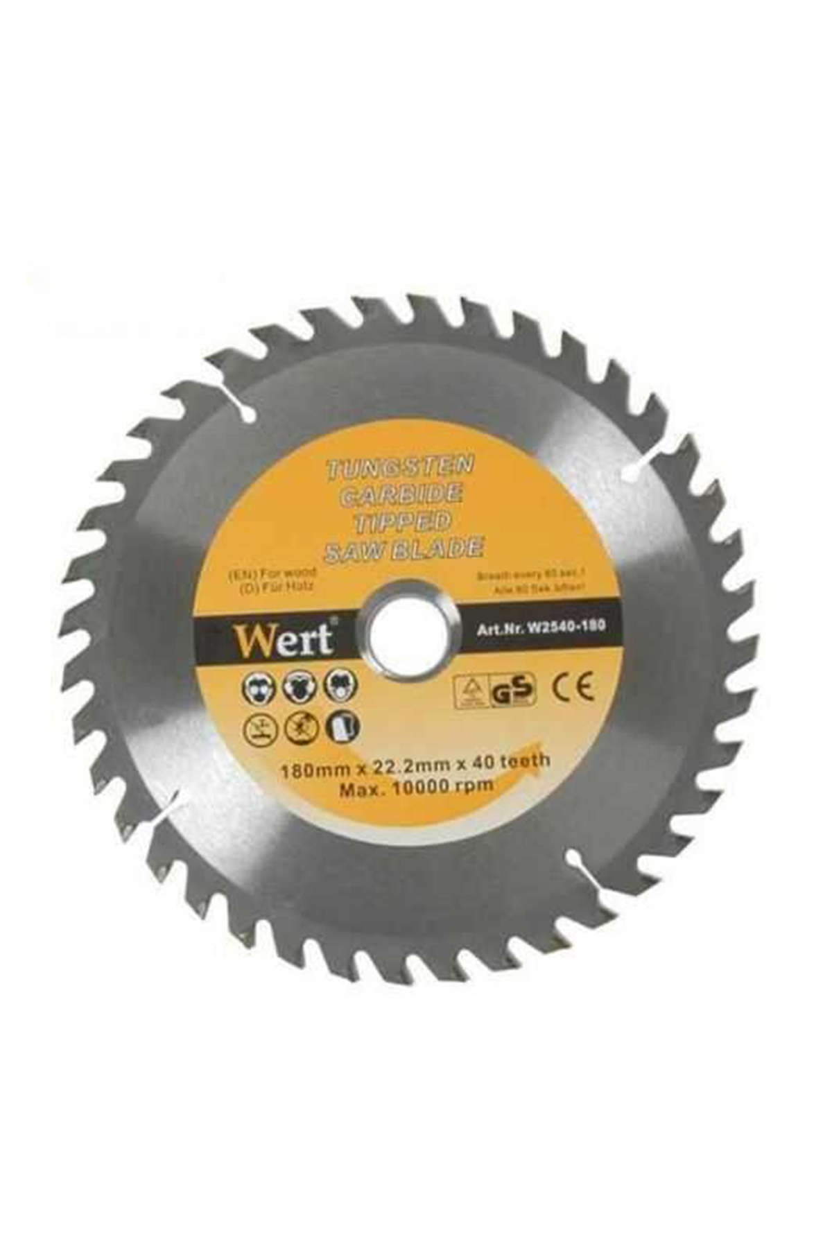 WERT 2540-125 Ahşap Kesme Testeresi 125 mm