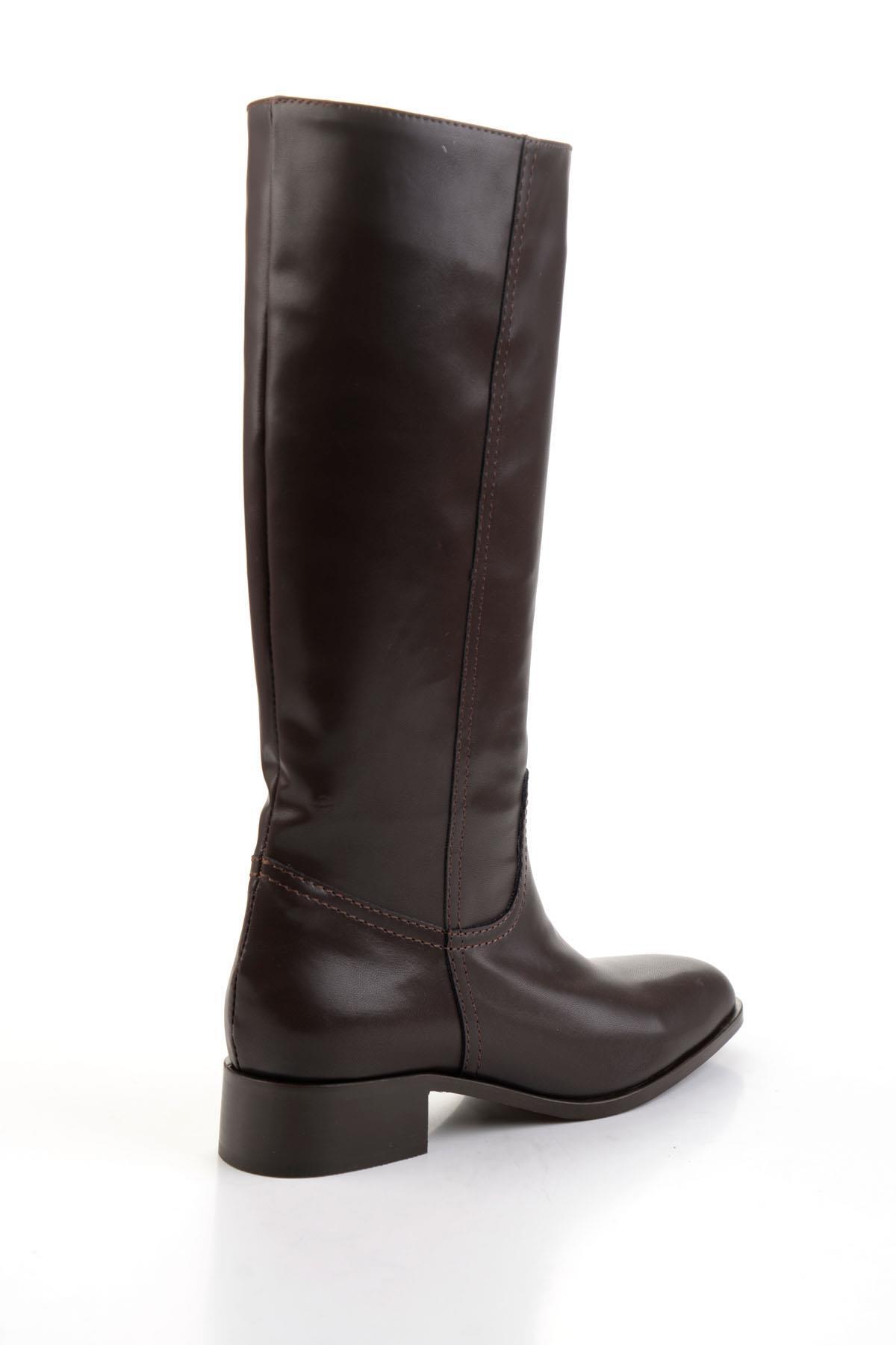 Bambi  Kahve Kadın Çizme K03246280309 - Görsel 3