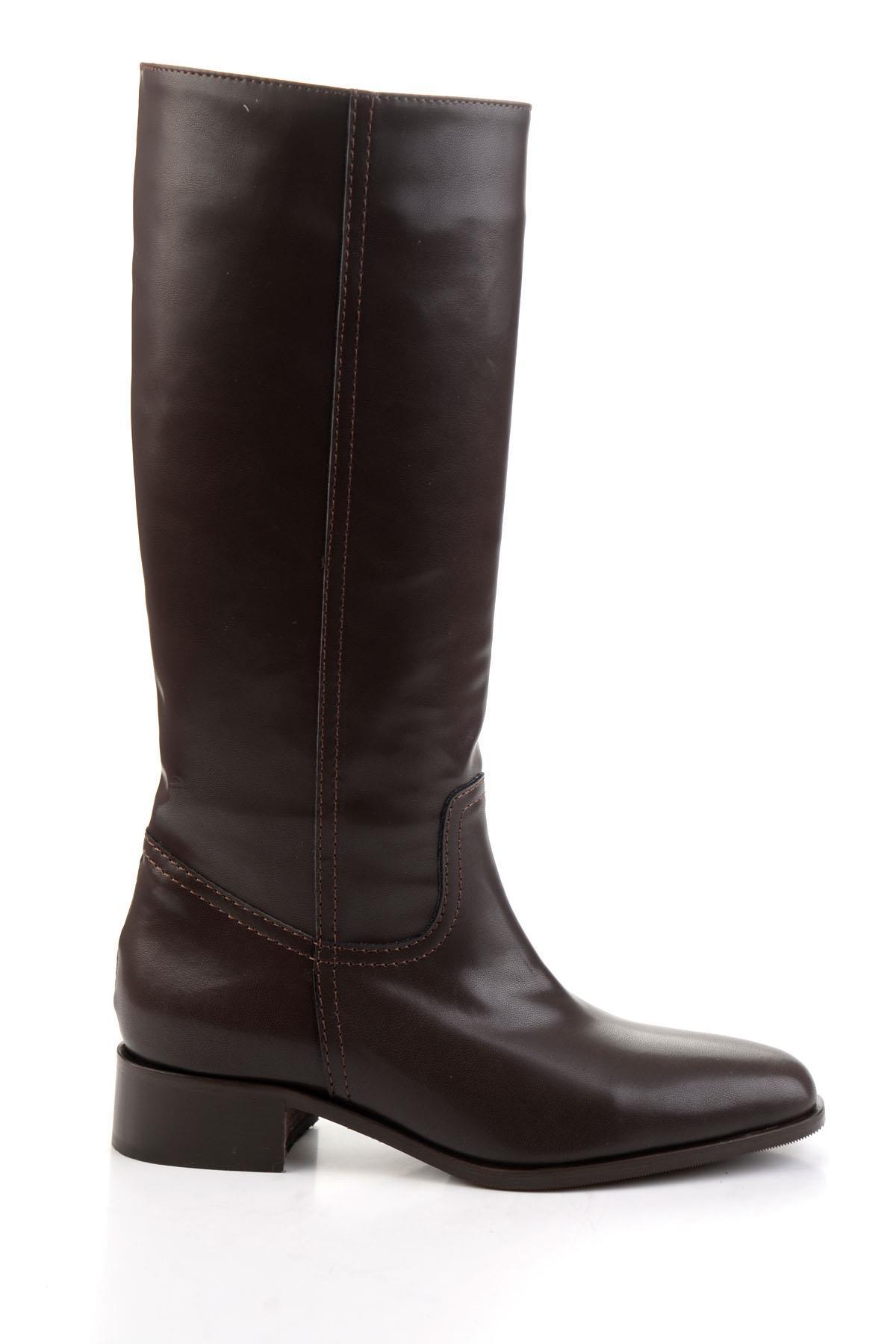 Bambi  Kahve Kadın Çizme K03246280309