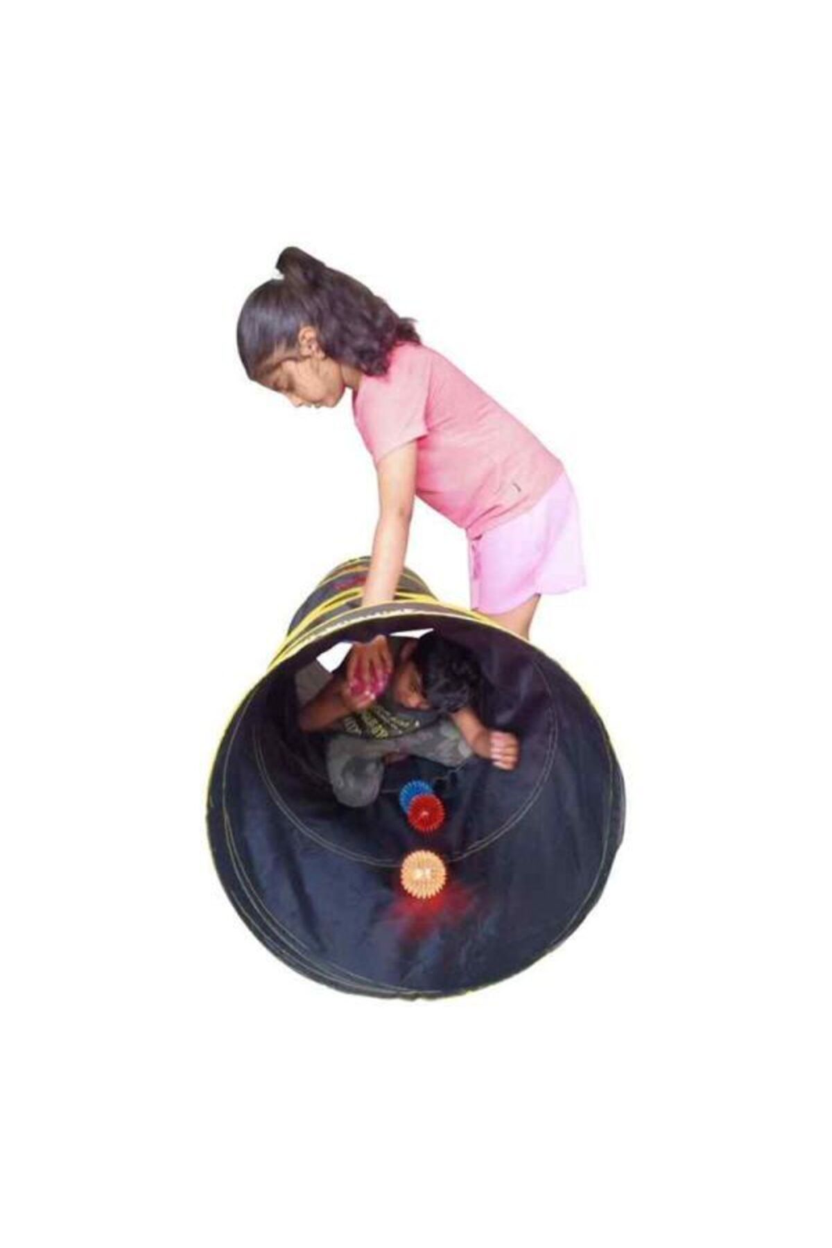 تونل پاپ‌آپ حسی با توپ‌های LED