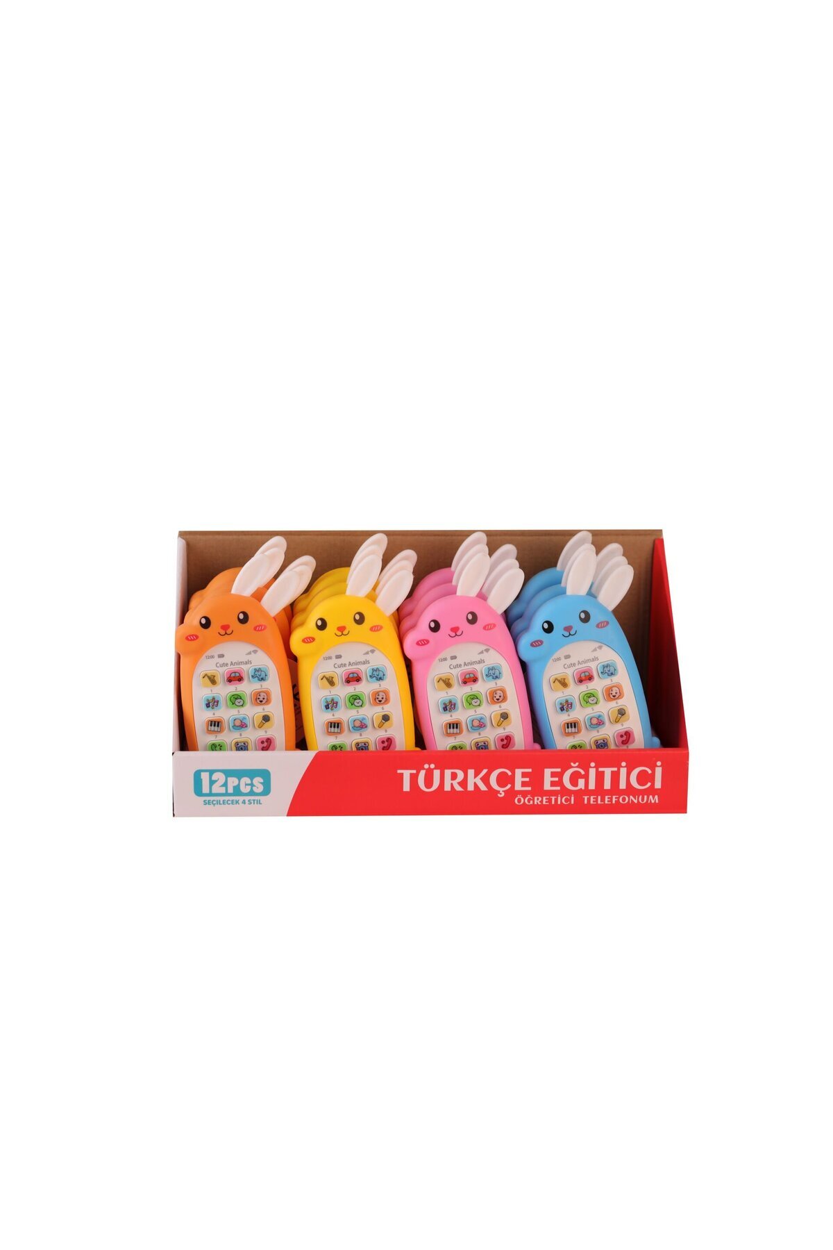 Can-Em Oyuncak 312-3 12Lİ PİLLİ TÜRKÇE TELEFON
