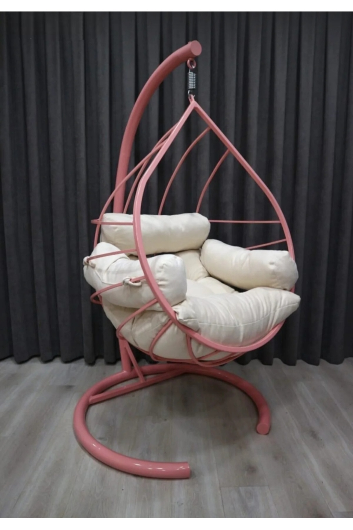 SİMURG SALINCAK VE DESİGN Soft Pembe Damla Salıncak - Armut Salıncak