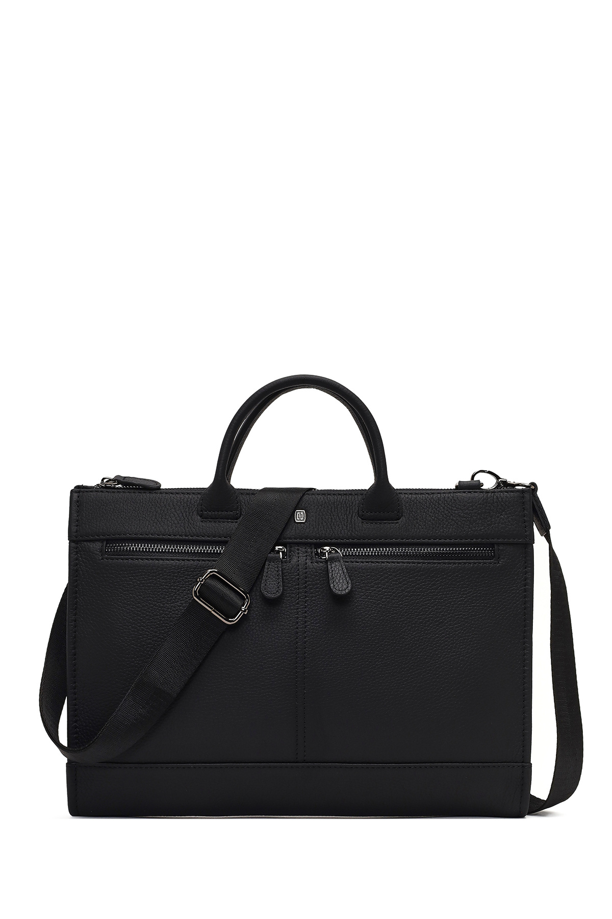 کیف چرمی مردانه بند بلند مشکی مدل 25WBD3531FT Derimod