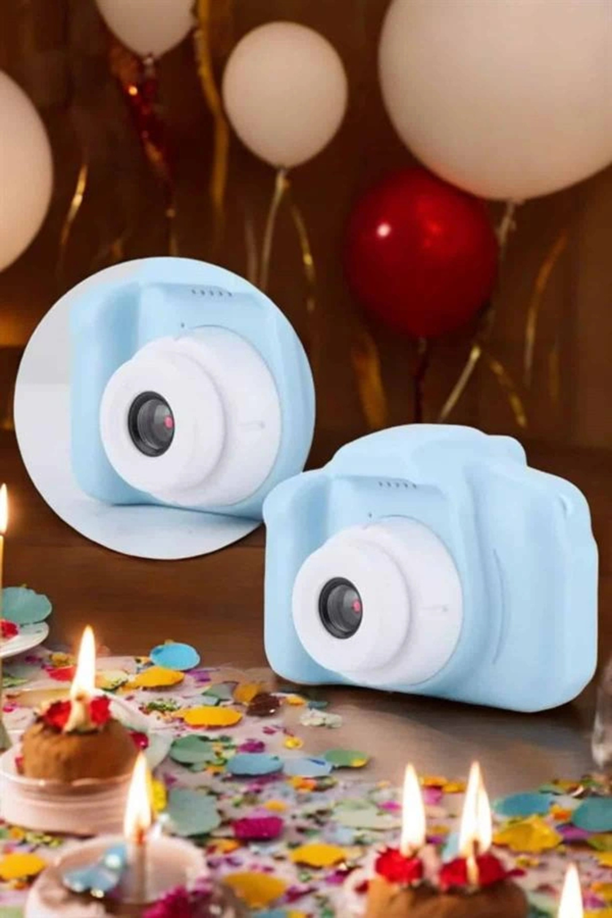 TeknomAVM Çocuk Kamerası Dijital 1080P HD Kaliteli Mini Fotoğraf Makinesi Profesyonel