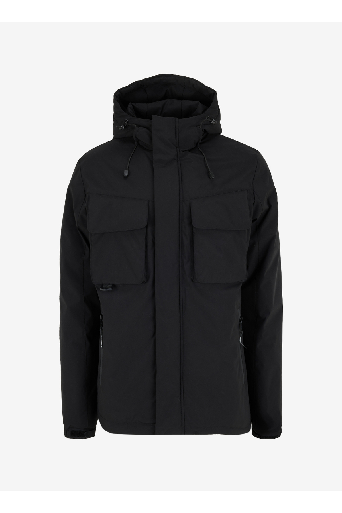 دیسکاوری اکسپدیشن پالتو مردانه ساده مشکی D5WM-MNT3729