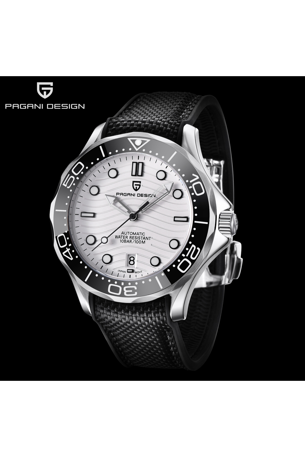 Pagani design PD-1685 Seamaster 42MM 200M Su Geçirmez Japon Seiko