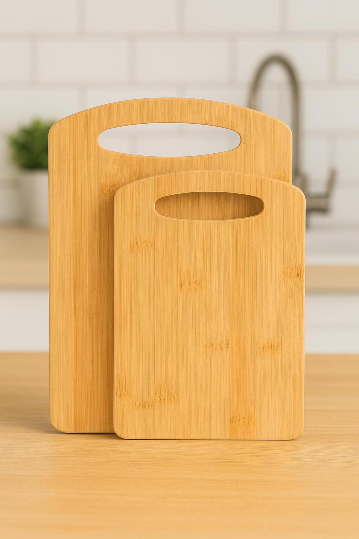 İLİVA 2'li Bambu Kesme Tahtası