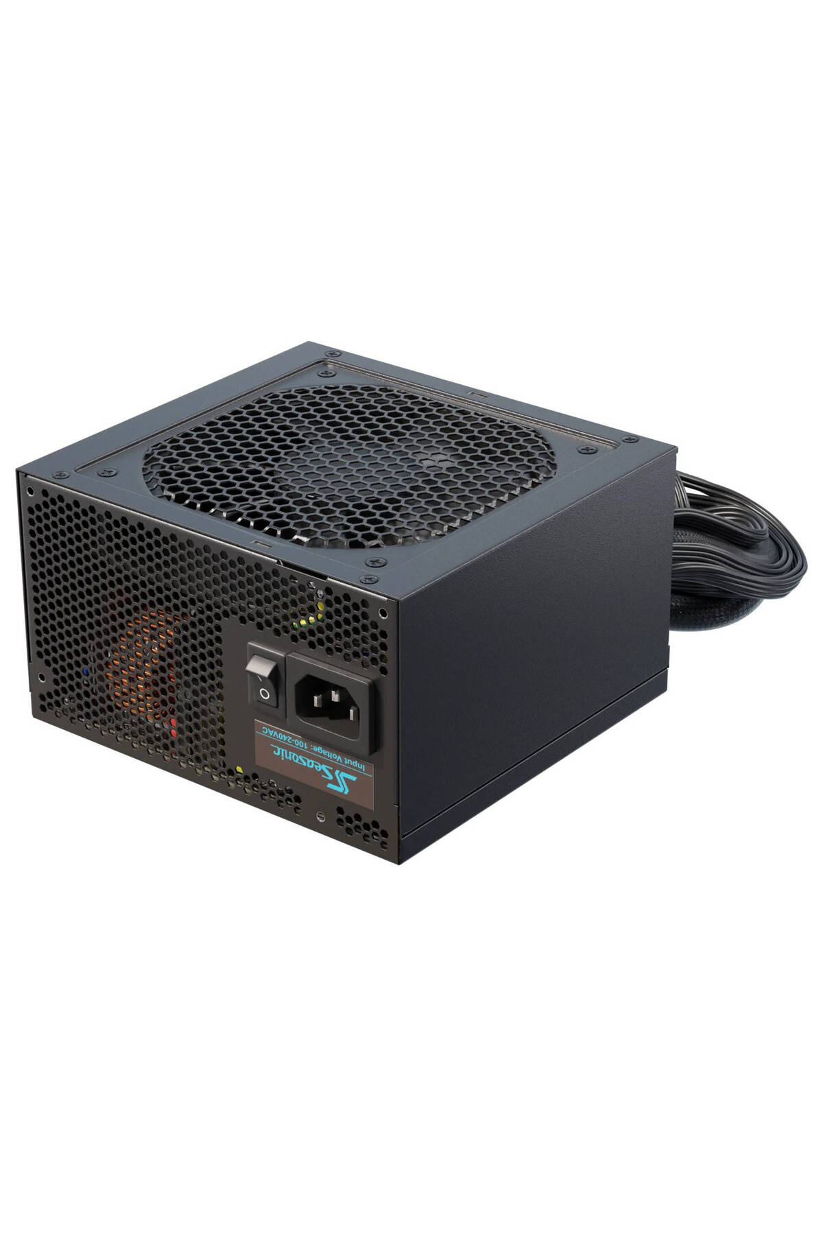 Resim Seasonic G12 GM 80 + Gold Güç Kaynağı, Modüler - 850 Watt, 120mm Fanlı Siyah 