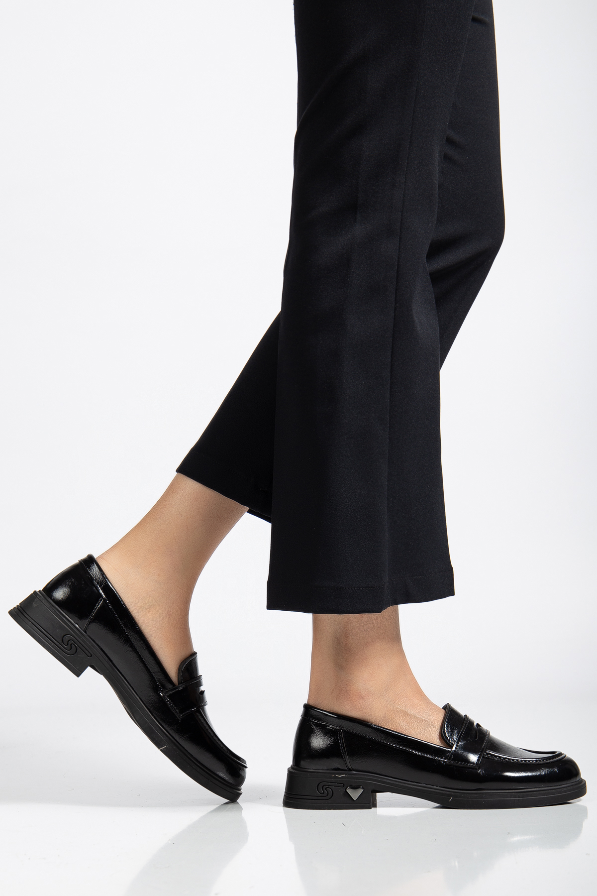 HCO SHOES Termo Kaymaz Taban Loafer Oxford Kadın Ayakkabı görsel 4