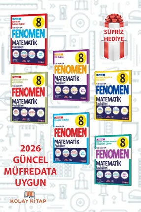 Fenomen Yayıncılık 8. Sınıf Fenomen Matematik Fasikül Seti 6 Fasikül 2026