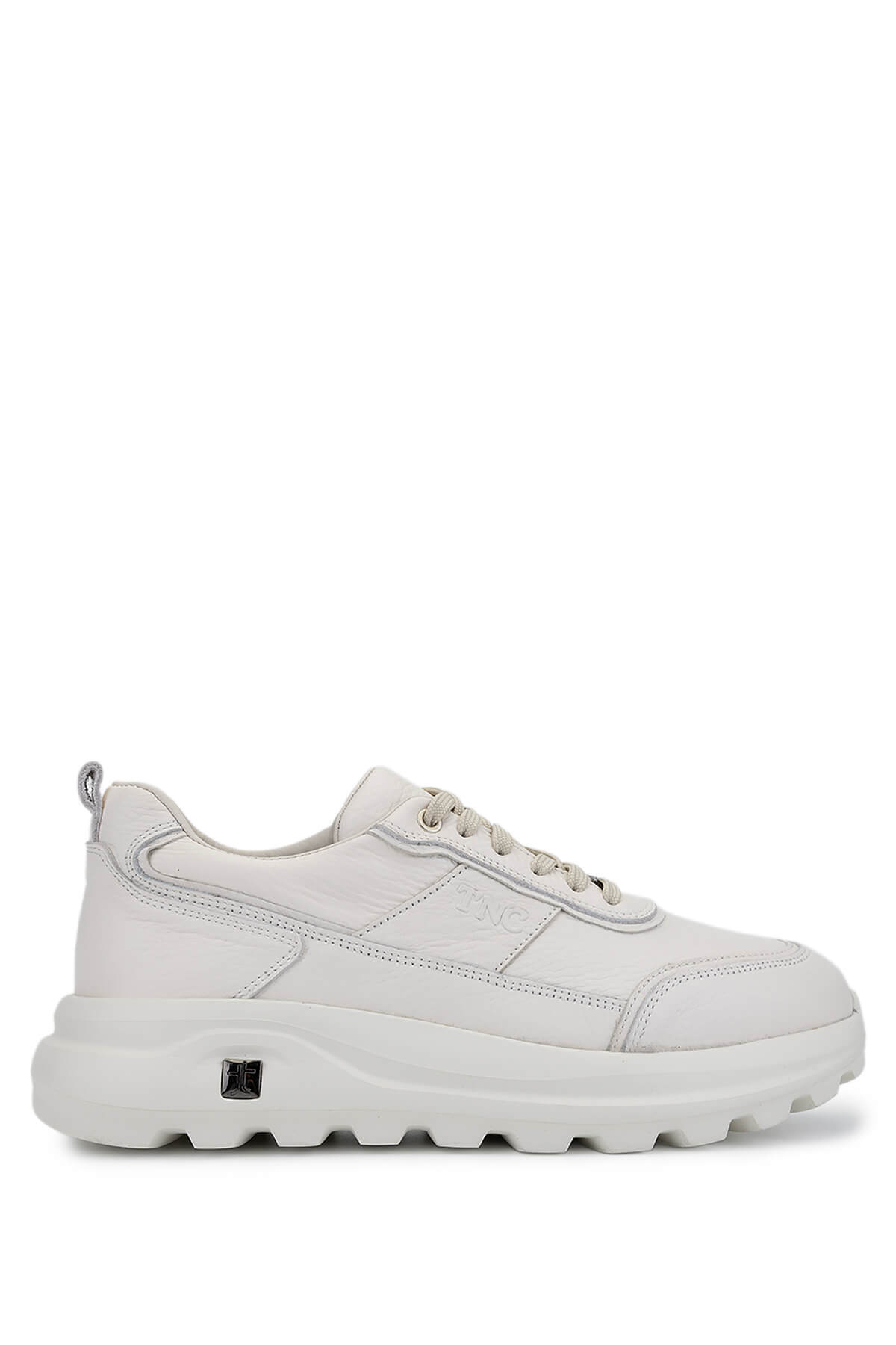 تامر تانجا کفش‌های کتانی و ورزشی مردانه چرم اصل سفید