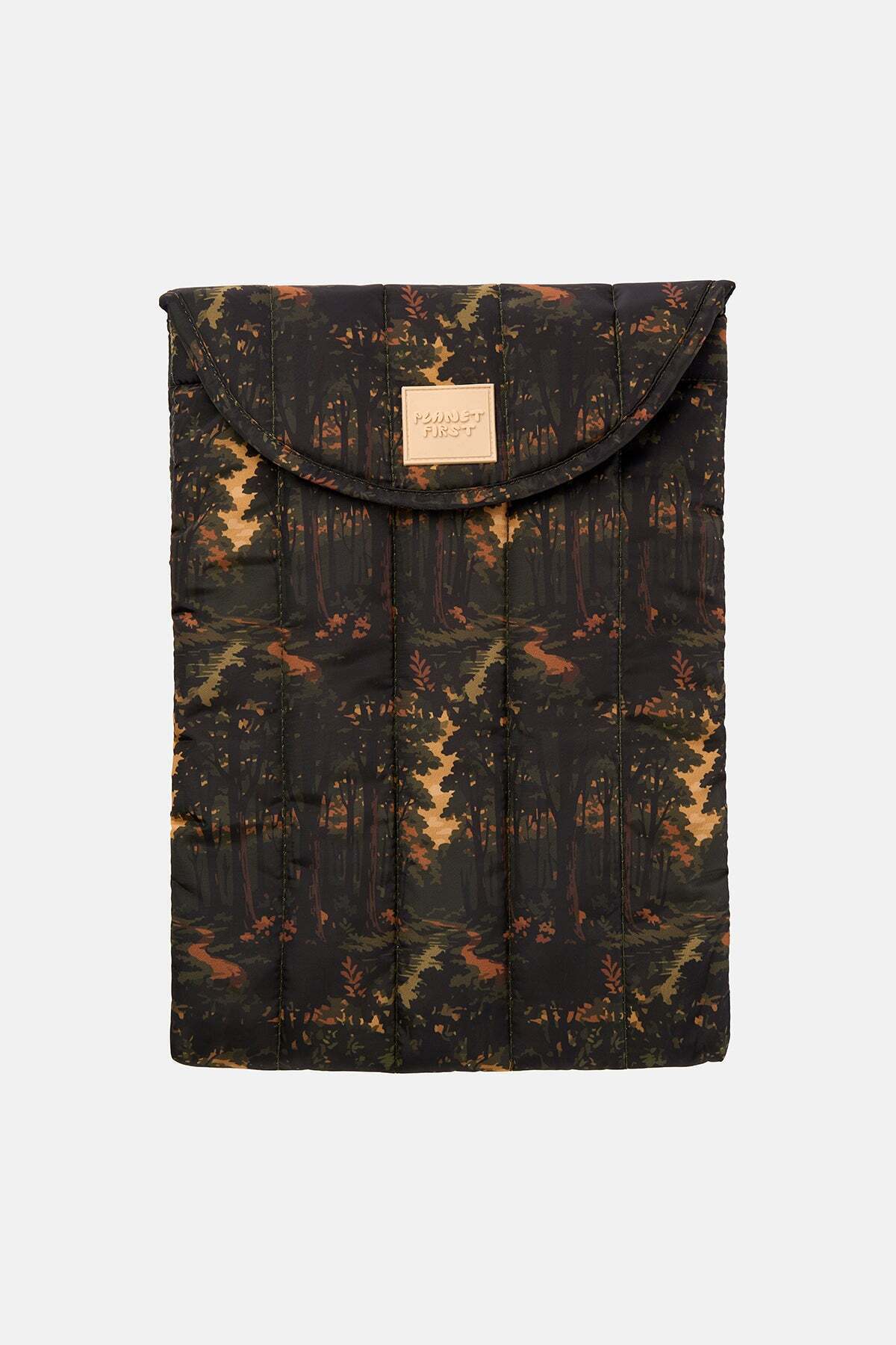 WWF Market Forest Puffer Laptop Case - Baskılı