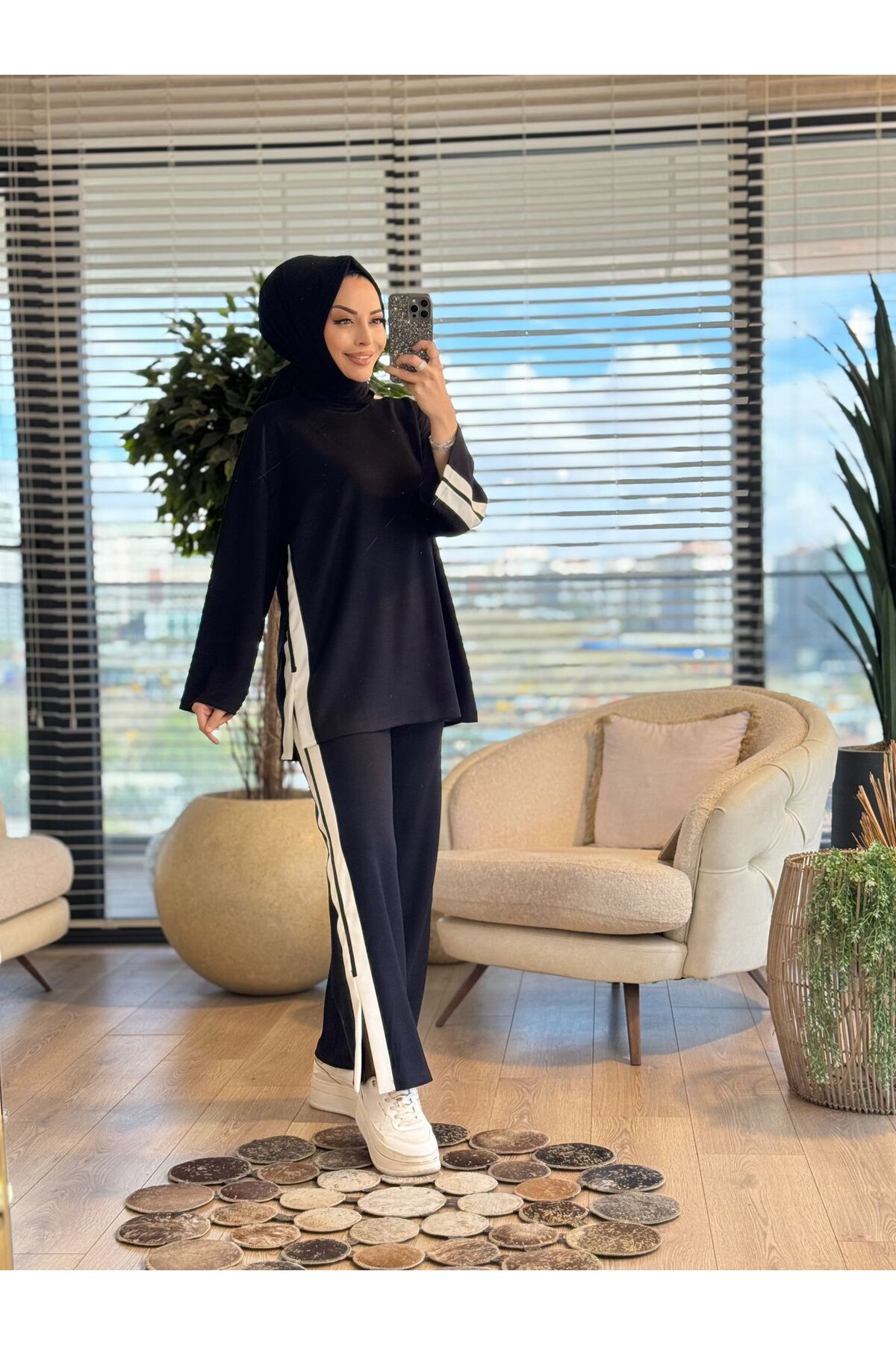 ALANURMODA Yanları Şeritli Takım - Fiyatı, Yorumları