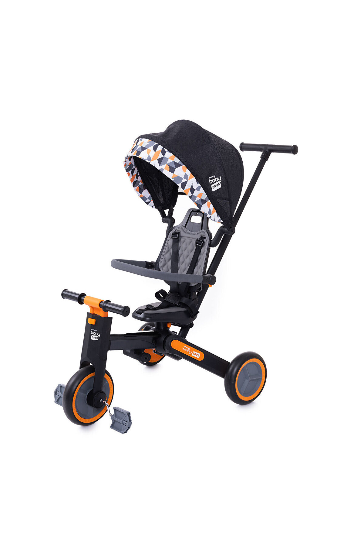 baby toys hll 3 Tekerlekli Ebeveyn Kontrollü Bisiklet