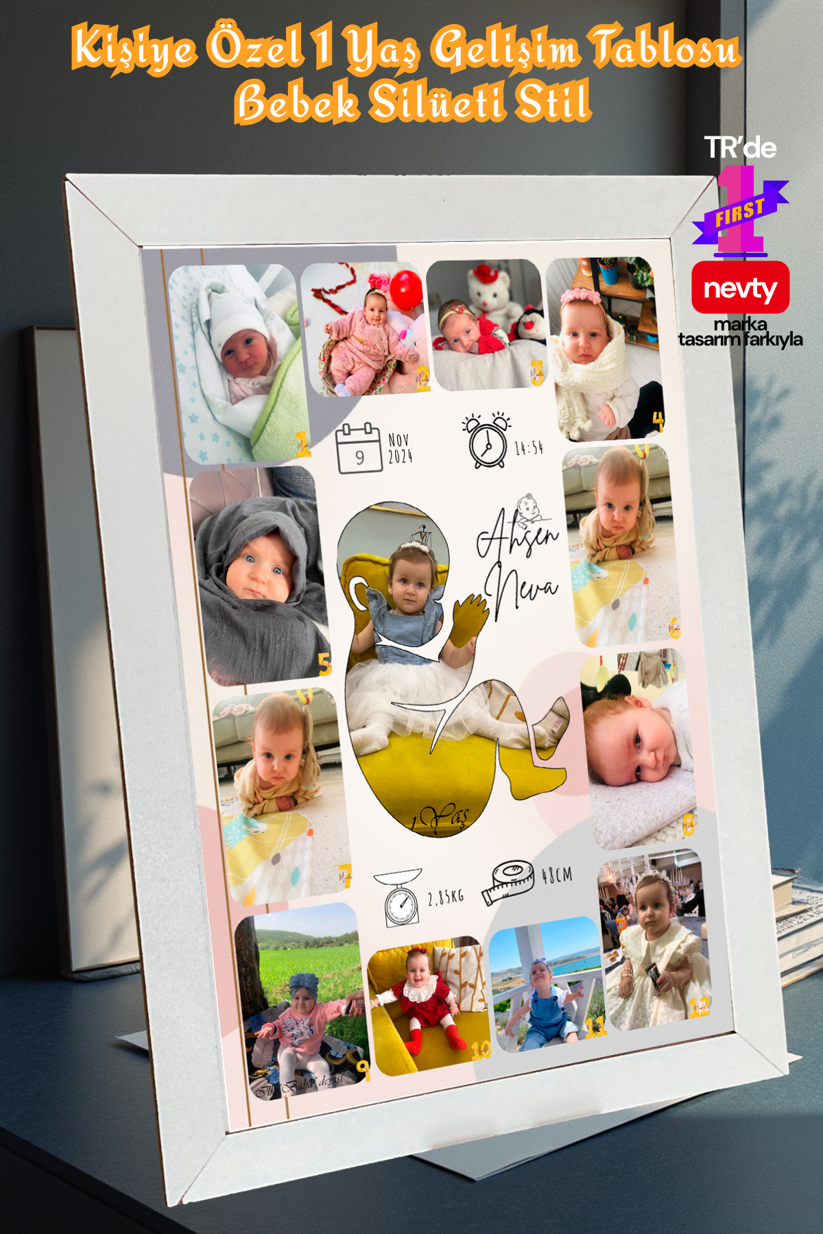nevty a new world Kişiye Özel 1 Yaş Gelişim Tablosu – Silüet Tasarım ...