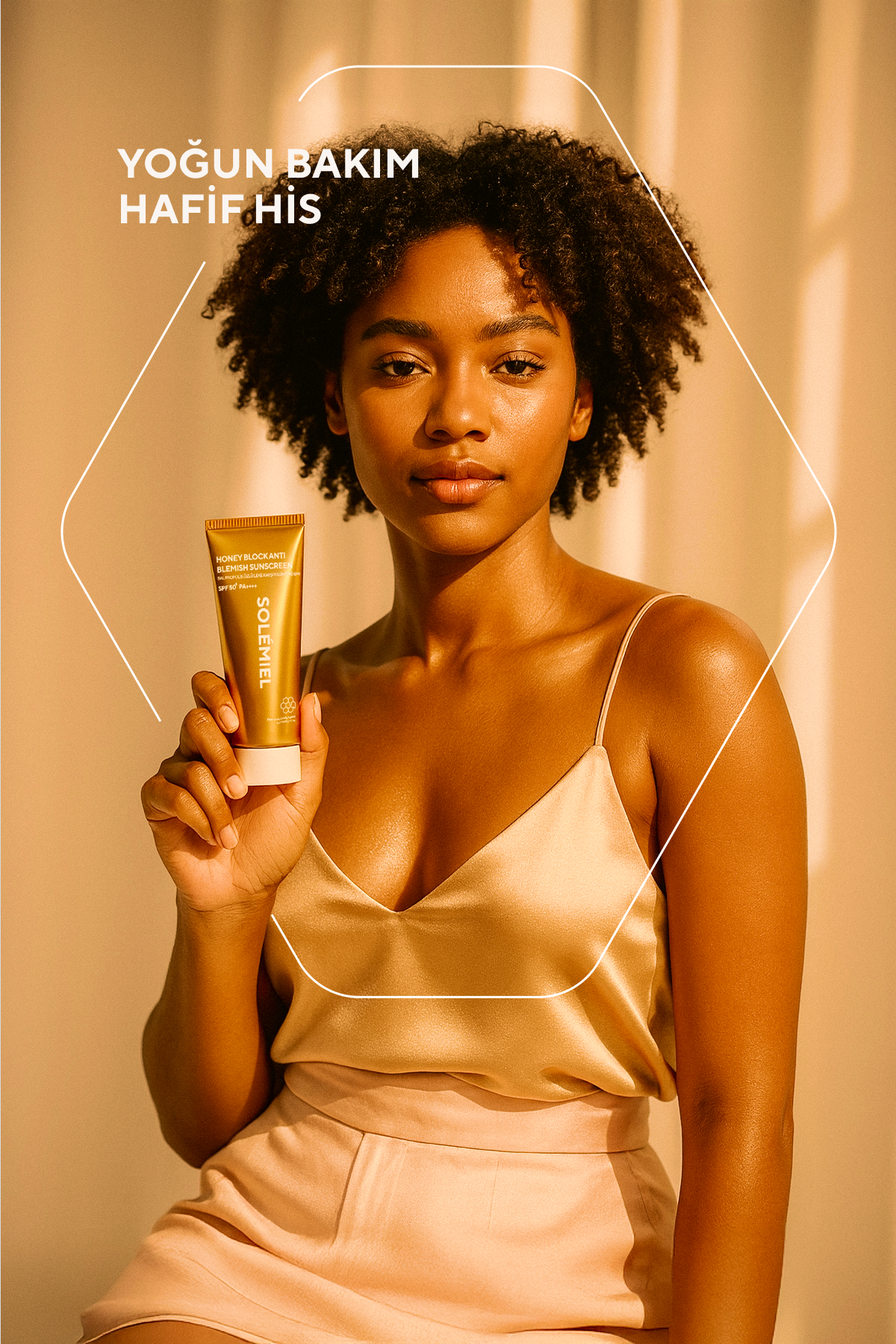 Bal & Propolis Özlü, Cilt Bariyerini Desteklemeye Yardımcı SPF50+ Güneş Kremi 50 ML — 8684981440769 — تصویر 5 از 8