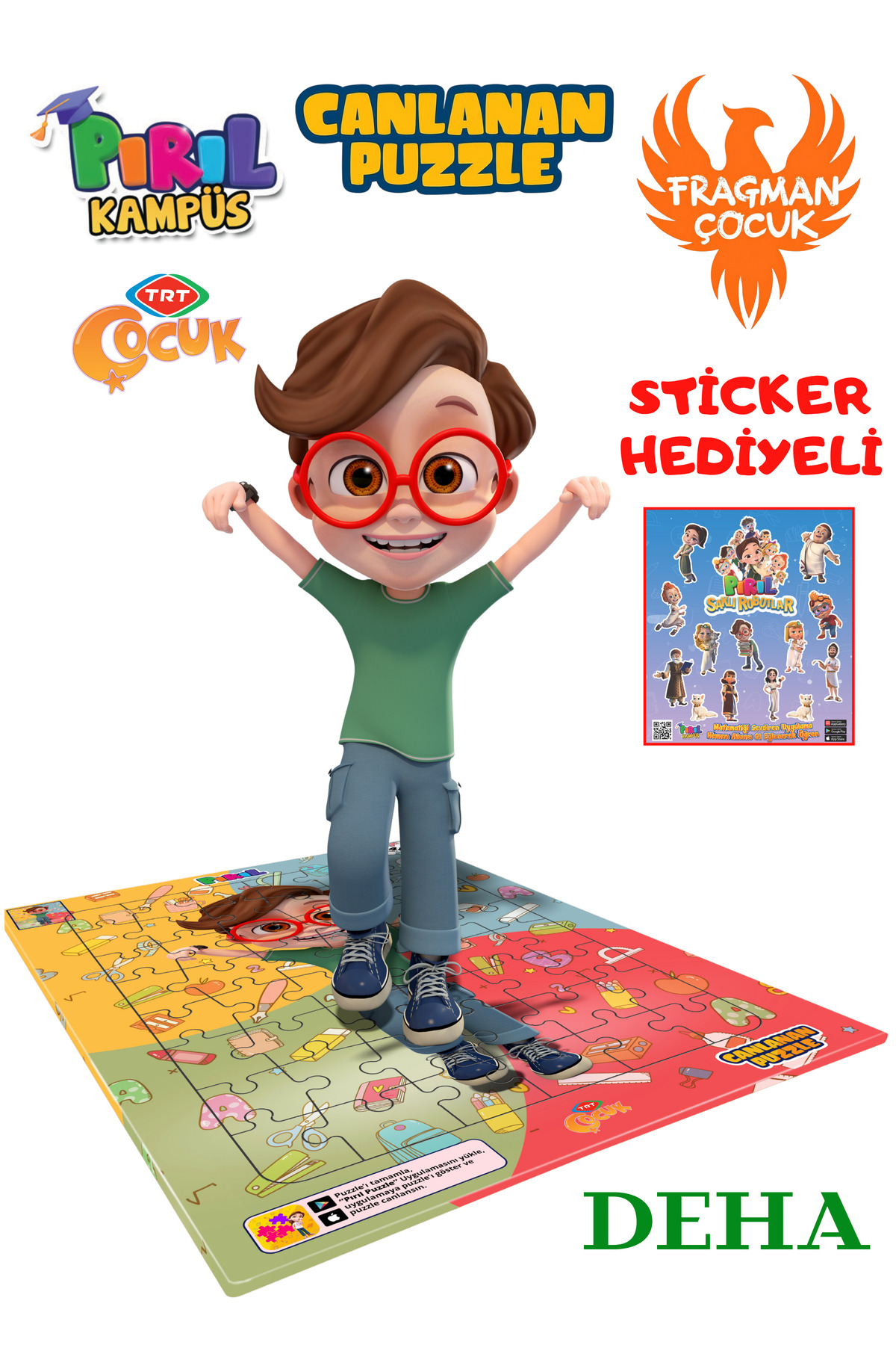 TRT ÇOCUK PIRIL Pırıl Canlanan Puzzle - Deha Horon - Fiyatı, Yorumları